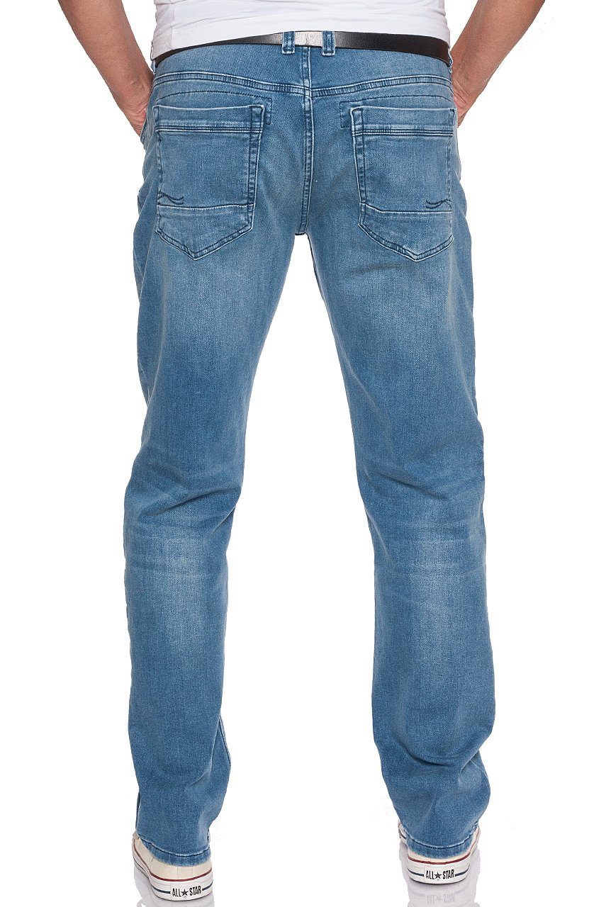 Jogg Comfort Bogota Denim Straight-Jeans Miracle of Thomas M.O.D Blue