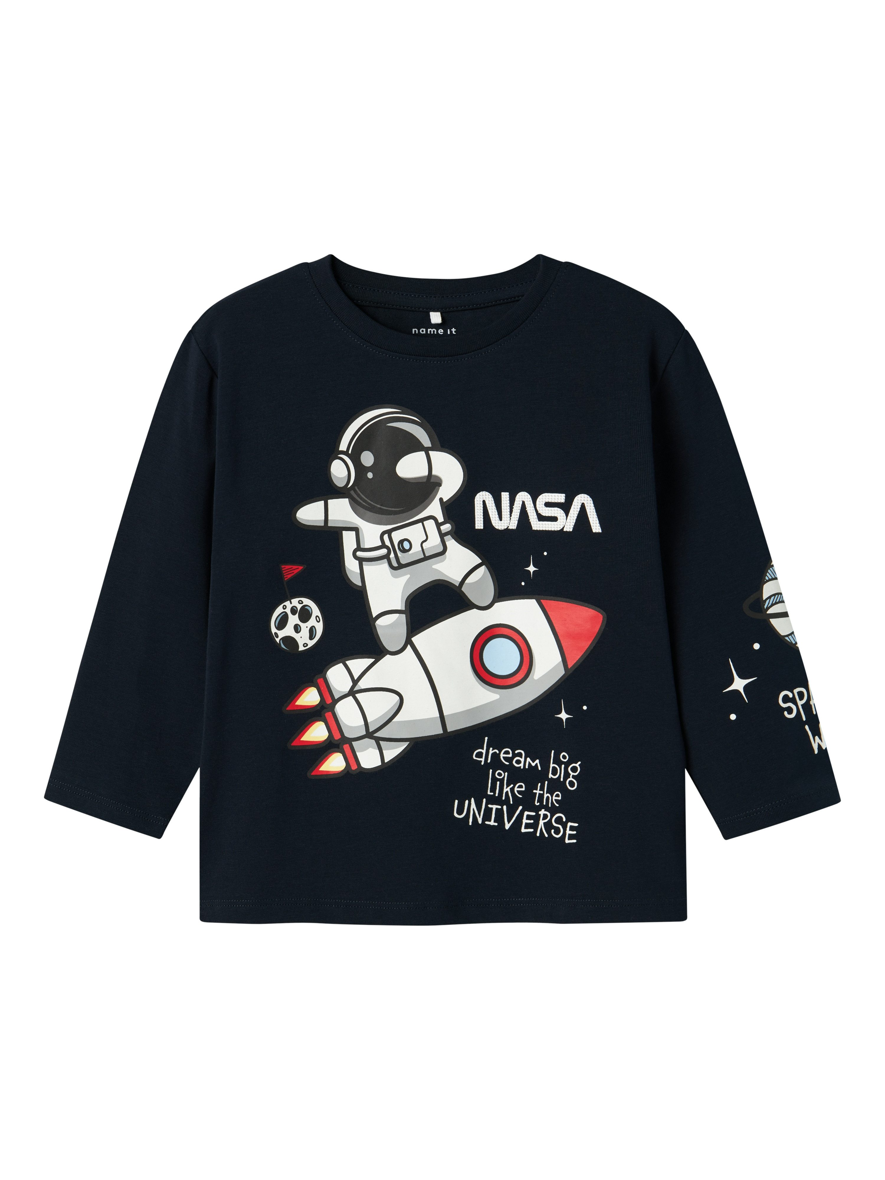Langarmshirt NMMDALUM NASA LS NREG TOP NAS