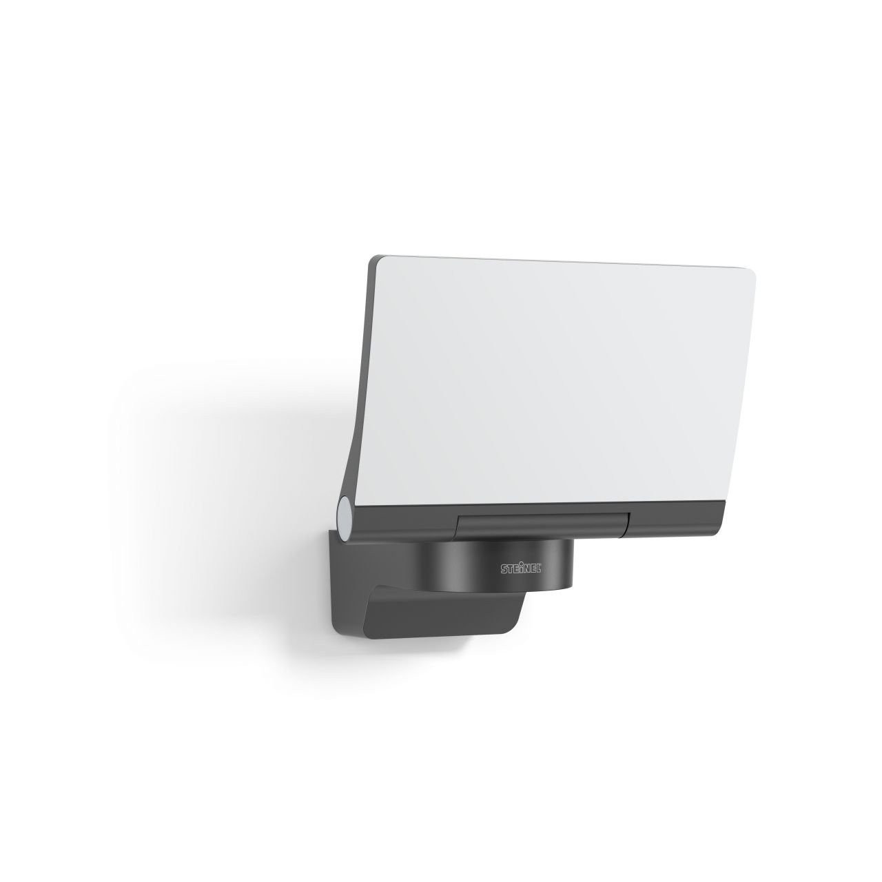 steinel LED Außen-Wandleuchte Steinel Strahler XLED Home 2 Graphit ohne Sensor, Inkl. Leuchtmittel, Nicht dimmbar ohne Bewegungsmelder