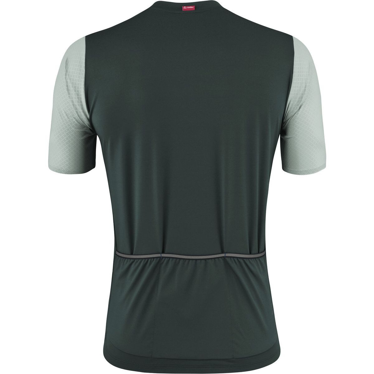 Löffler Radtrikot Men Bike Jersey Full Zip Skys Clear Mid Angenehm sitzendes, schnelltrocknendes Radtrikot mit reflektierenden