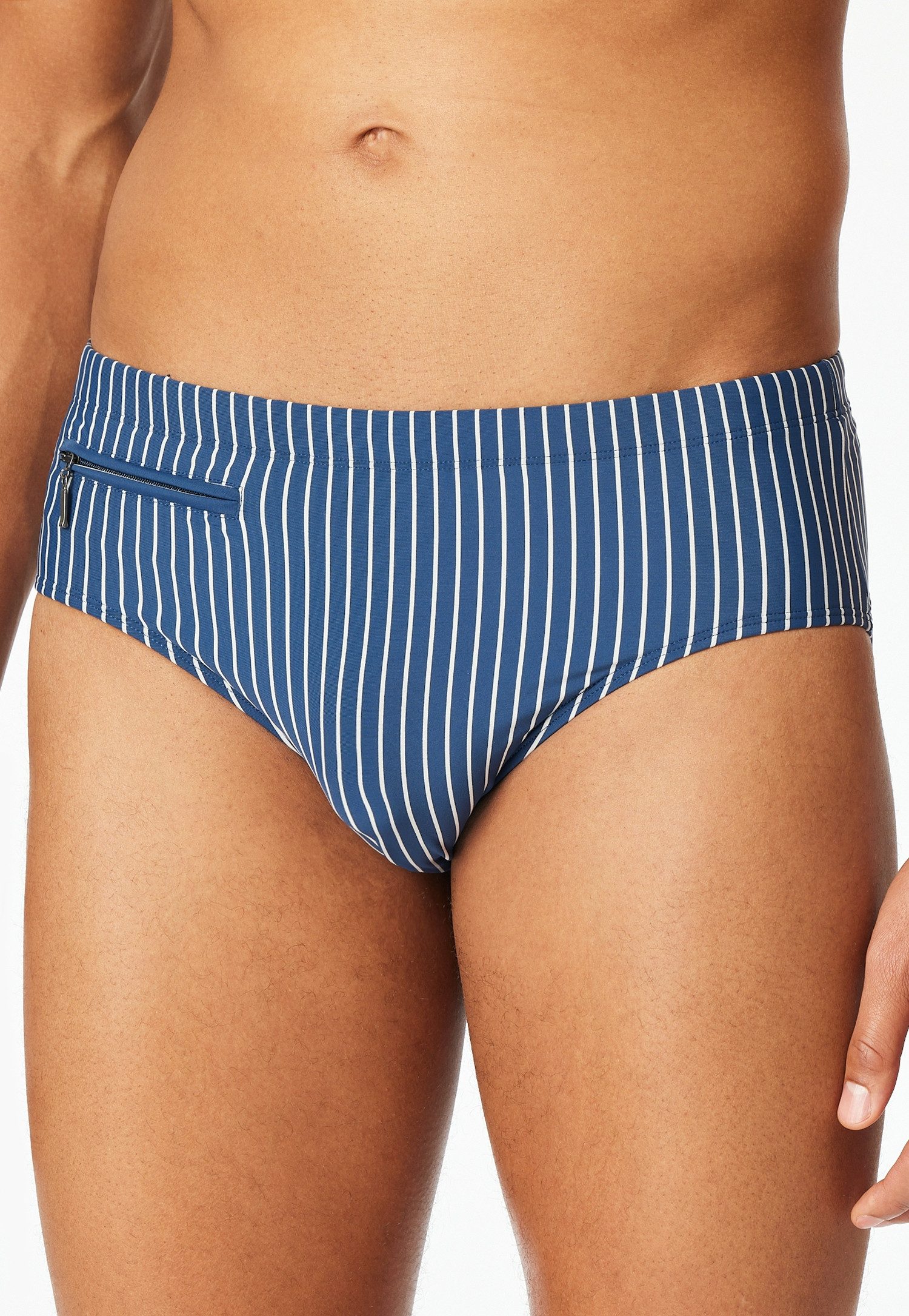 Schiesser Badeslip Aqua mit kleiner RV-Tasche, Bindekordel am Bund, gestrei günstig online kaufen