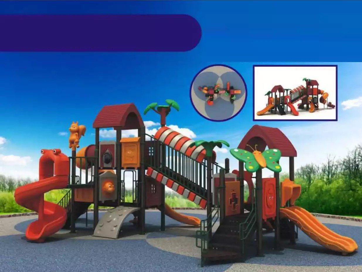 JVmoebel Spielturm Kinder Abenteuer Kletterturm für den Außenbereich Spielplatz, Made in Europa
