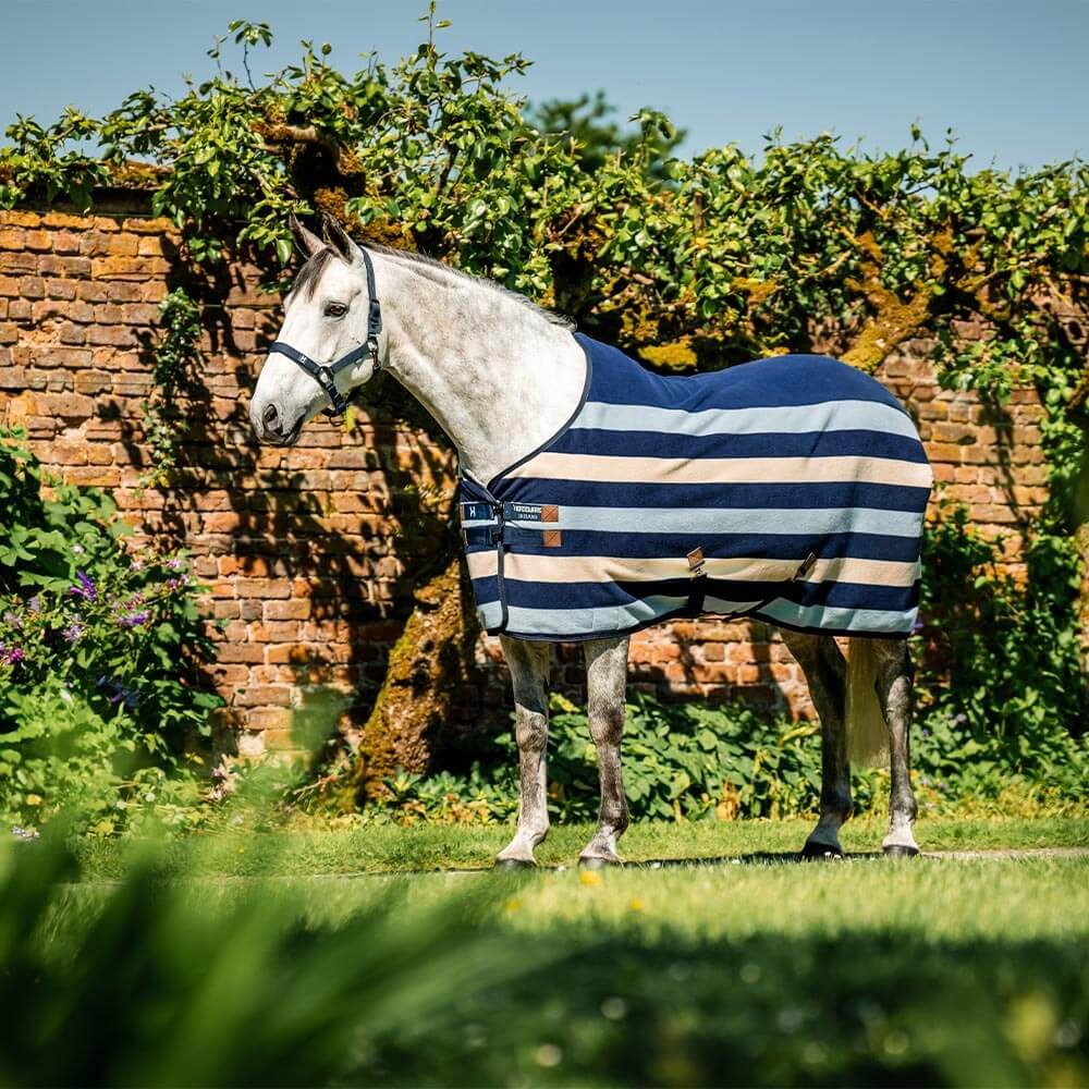 Pferde-Abschwitzdecke Horseware Newmarket Fleece Cooler