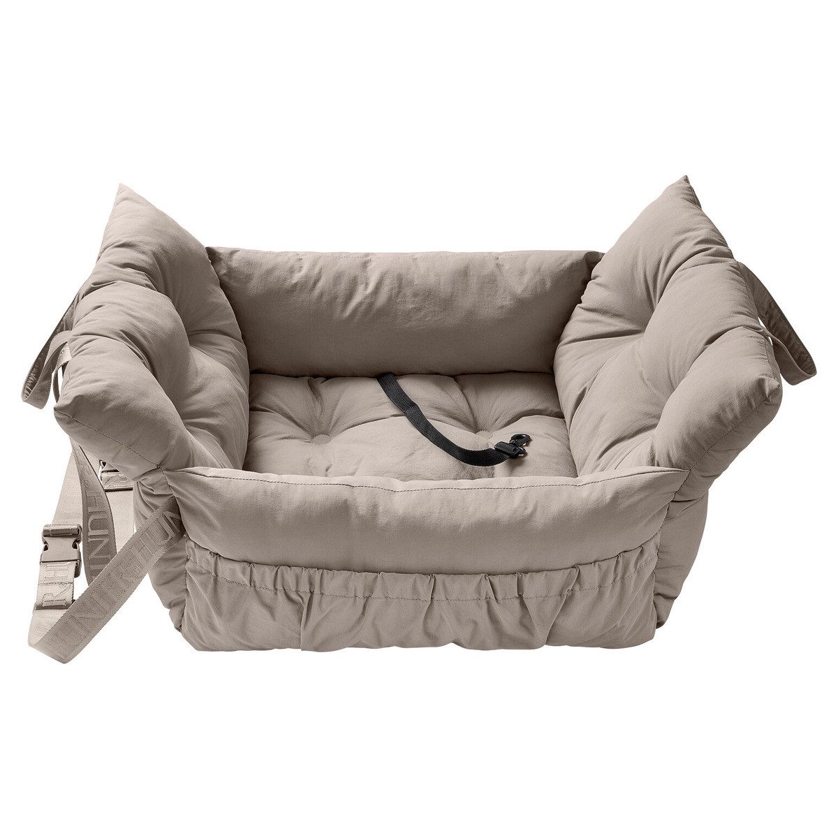 Hunter Tierbedarf Tier-Autobett 2-in-1 Autositz und Reisebett Seoul greige günstig online kaufen