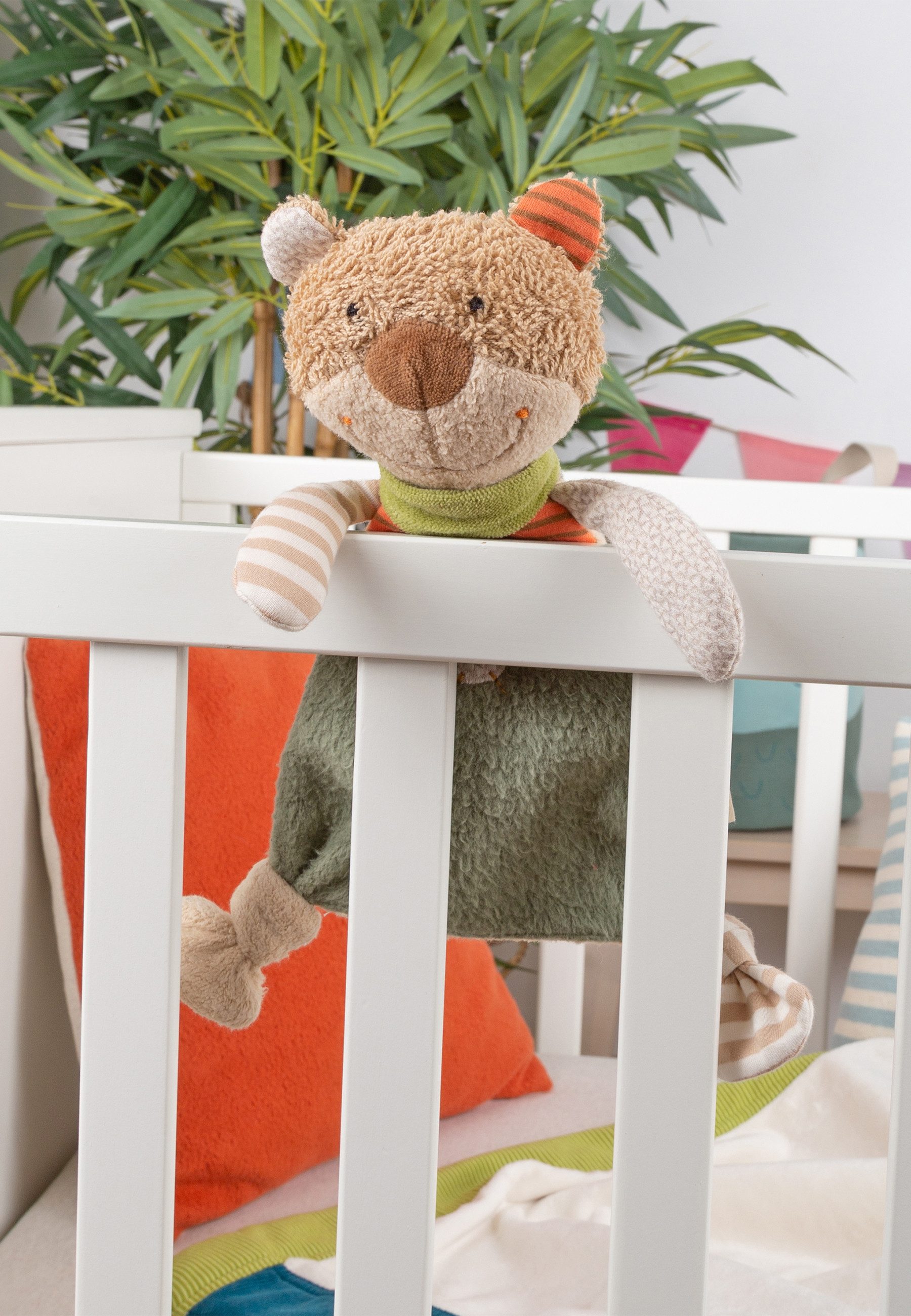 Sigikid Schnuffeltuch Schmusetuch Schnuffeltuch Natural Stripes, (1-tlg)