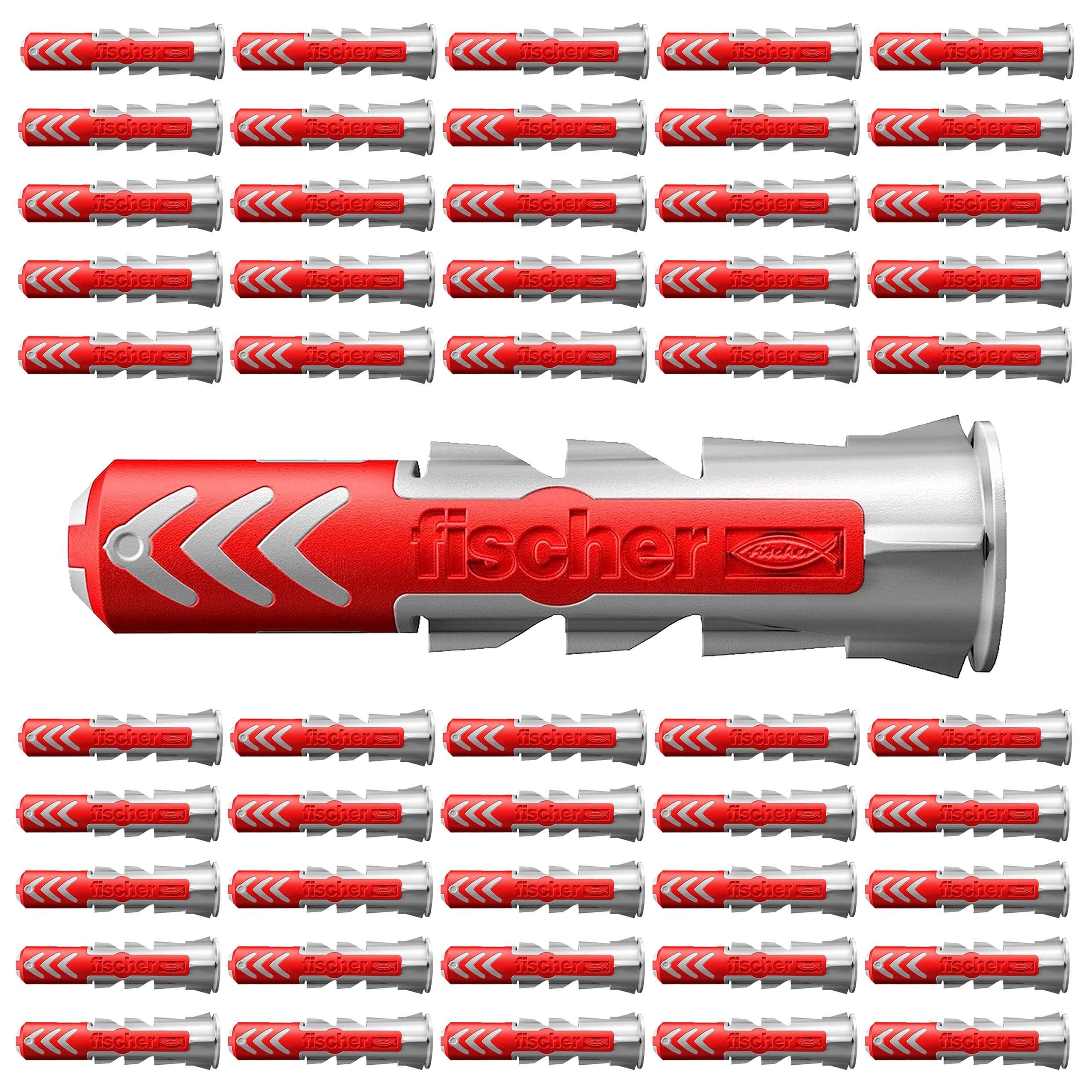 fischer Dübel-Set Fischer DuoPower Universaldübel 6 x 30 mm, (50-tlg)