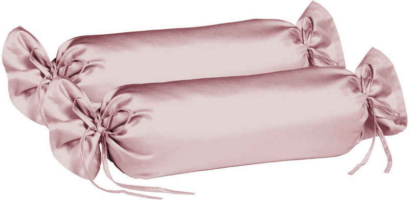 Kissenbezüge Colours, fleuresse (2 Stück), edler, bügelfreier Interlock-Jersey aus 100% Baumwolle