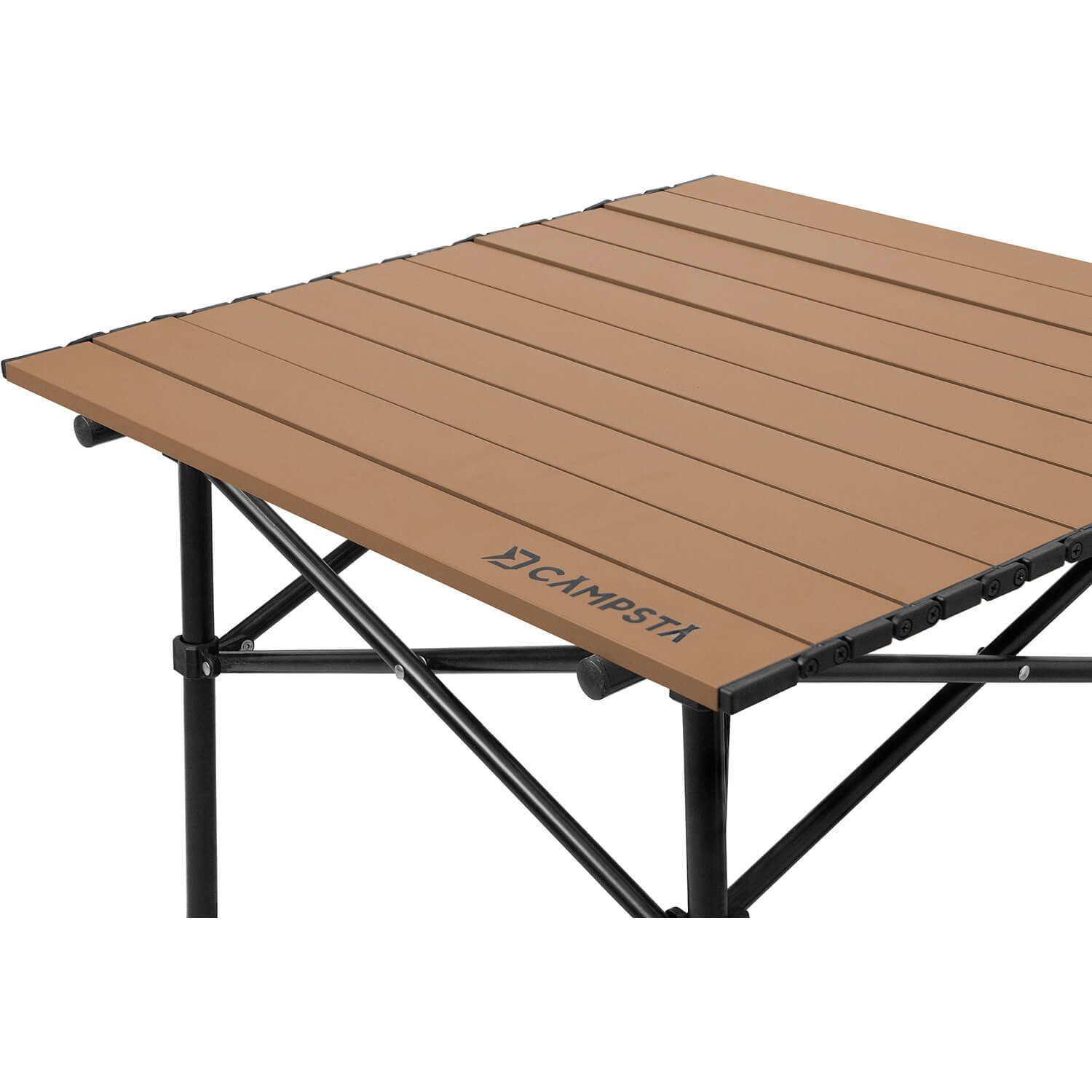 Delphin Campingtisch Delphin Campsta Campingtisch Faltbar, Vielseitig einsetzbar für verschiedene Outdoor-Aktivitäten, Klappbare Konstruktion für maximale Funktionalität und kompakte Transportabmessungen, Leicht auf- und abbaubar, Wird in einer tragbaren Tasche mit integriertem Griff geliefert, Aufgeklappte Abmessungen: 60x60x60cm, Transportabmessungen: 60x20x10cm