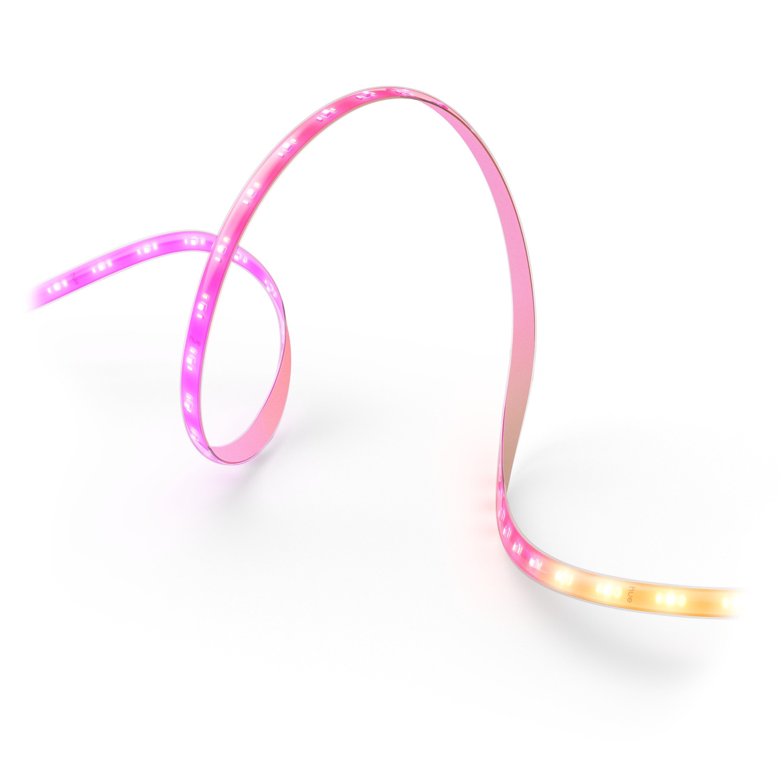 Philips Hue LED-Streifen Flux Gradient Lightstrip, Zuschneidbar, erweiterbar, Chromasync™, App- und Sprachsteuerung