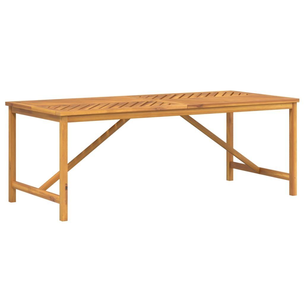 Gartentisch Garten-Esstisch 200x90x74 cm Massivholz