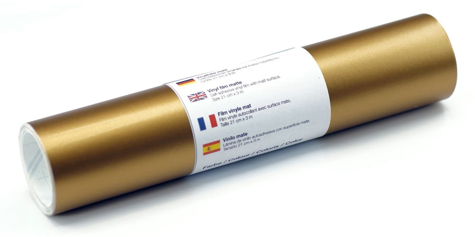 kreativplotter.de Plotterfolie Vinylfolie, (matt, }, 21 x 300 cm), Wandtattoofolie