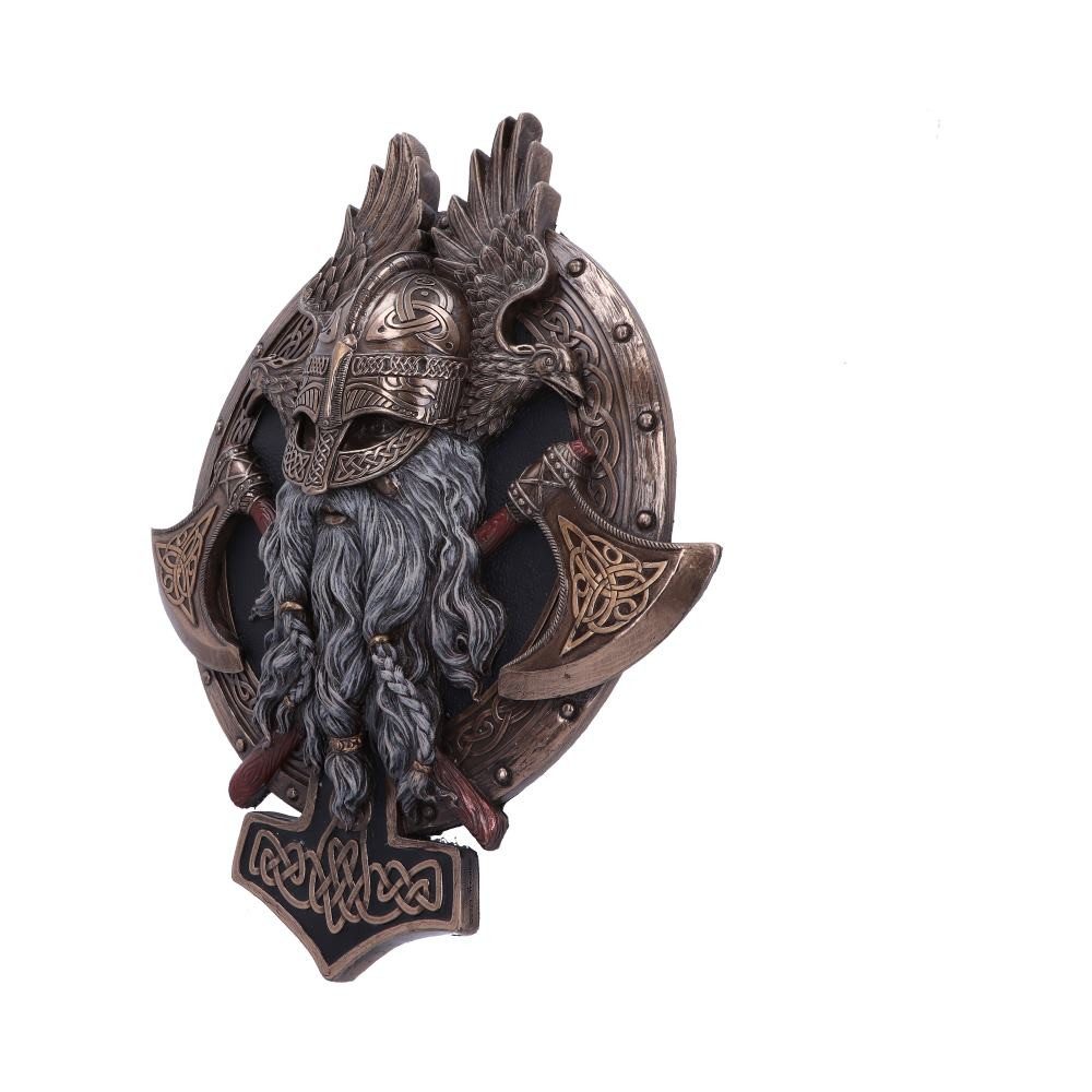 Nemesis Now Dekofigur Nordisches Wikinger Wandschild günstig online kaufen