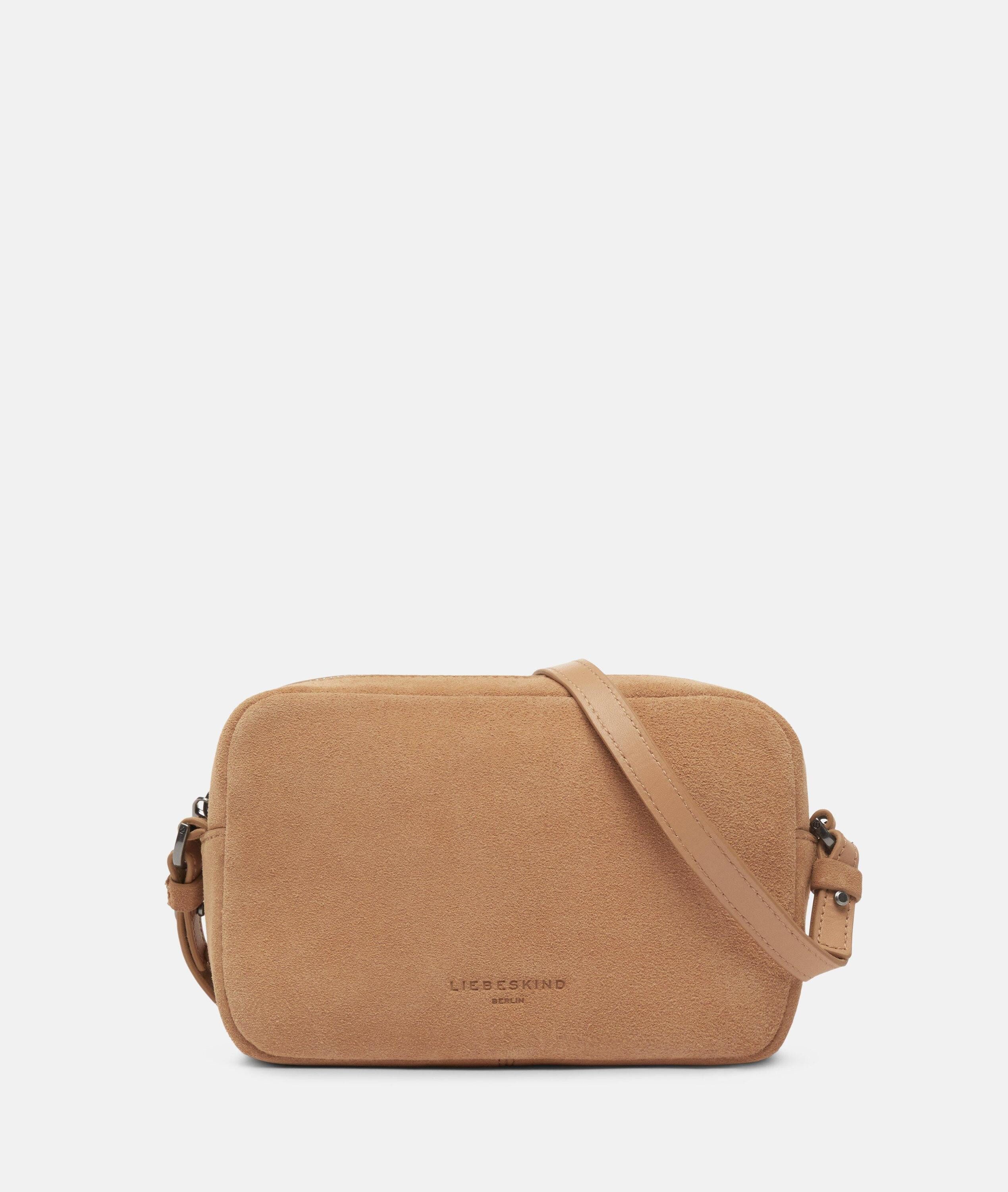Liebeskind Berlin Umhängetasche Crossbody, Handliche Umhängetasche aus Veloursleder