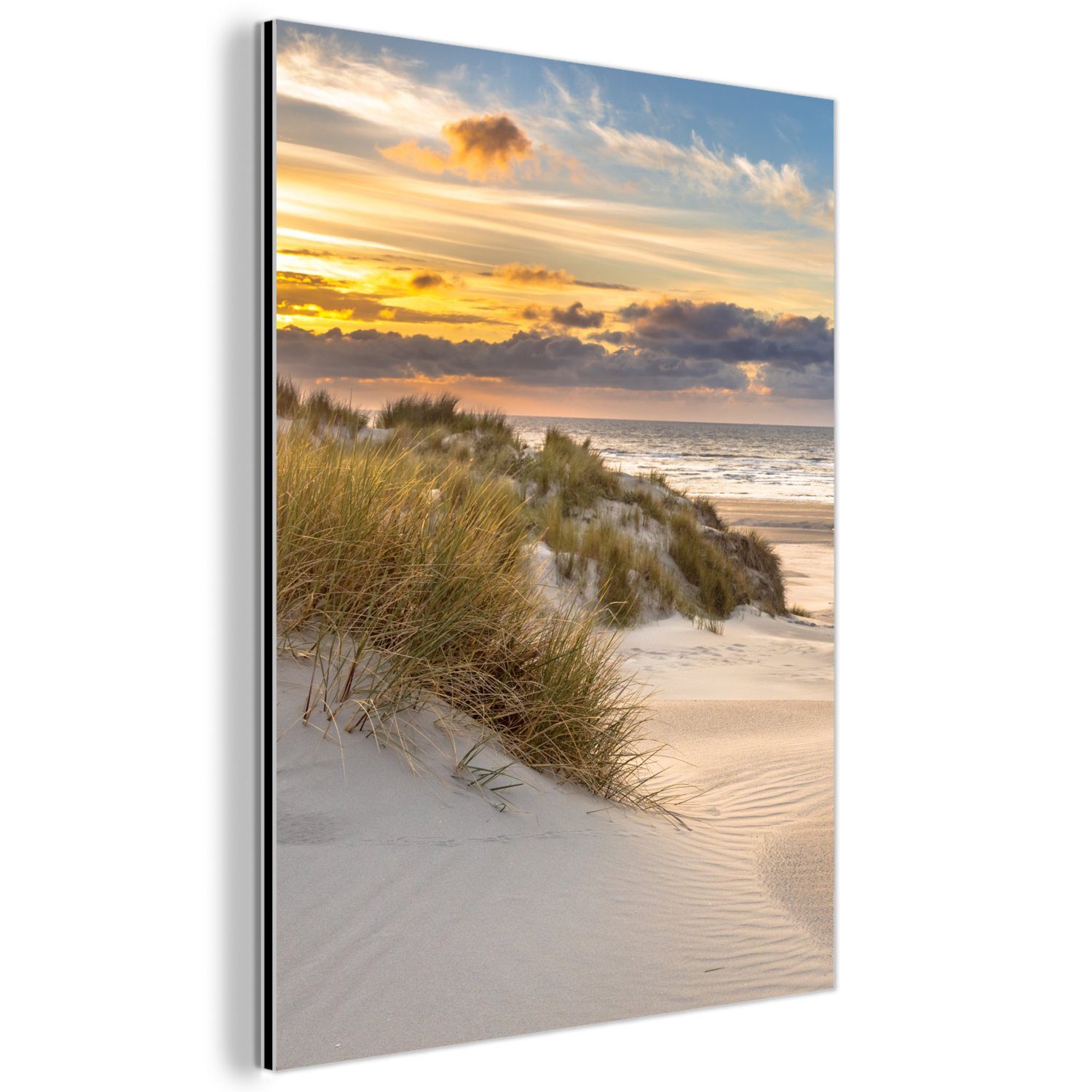 MuchoWow Metallbild Strand - Düne - günstig online kaufen