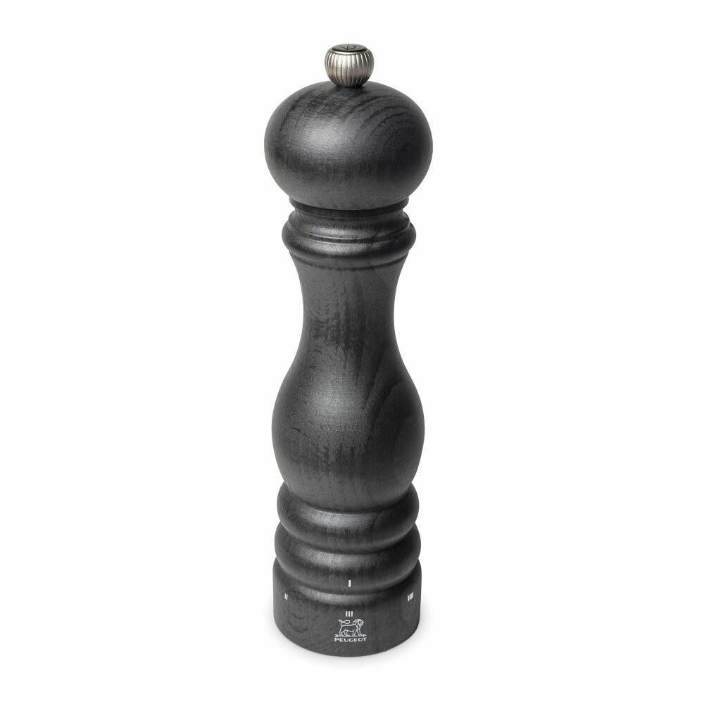 PEUGEOT Pfeffermühle PARIS 22cm Graphite Buchenholz uSelect Edelstahlmahlwerk Manuell