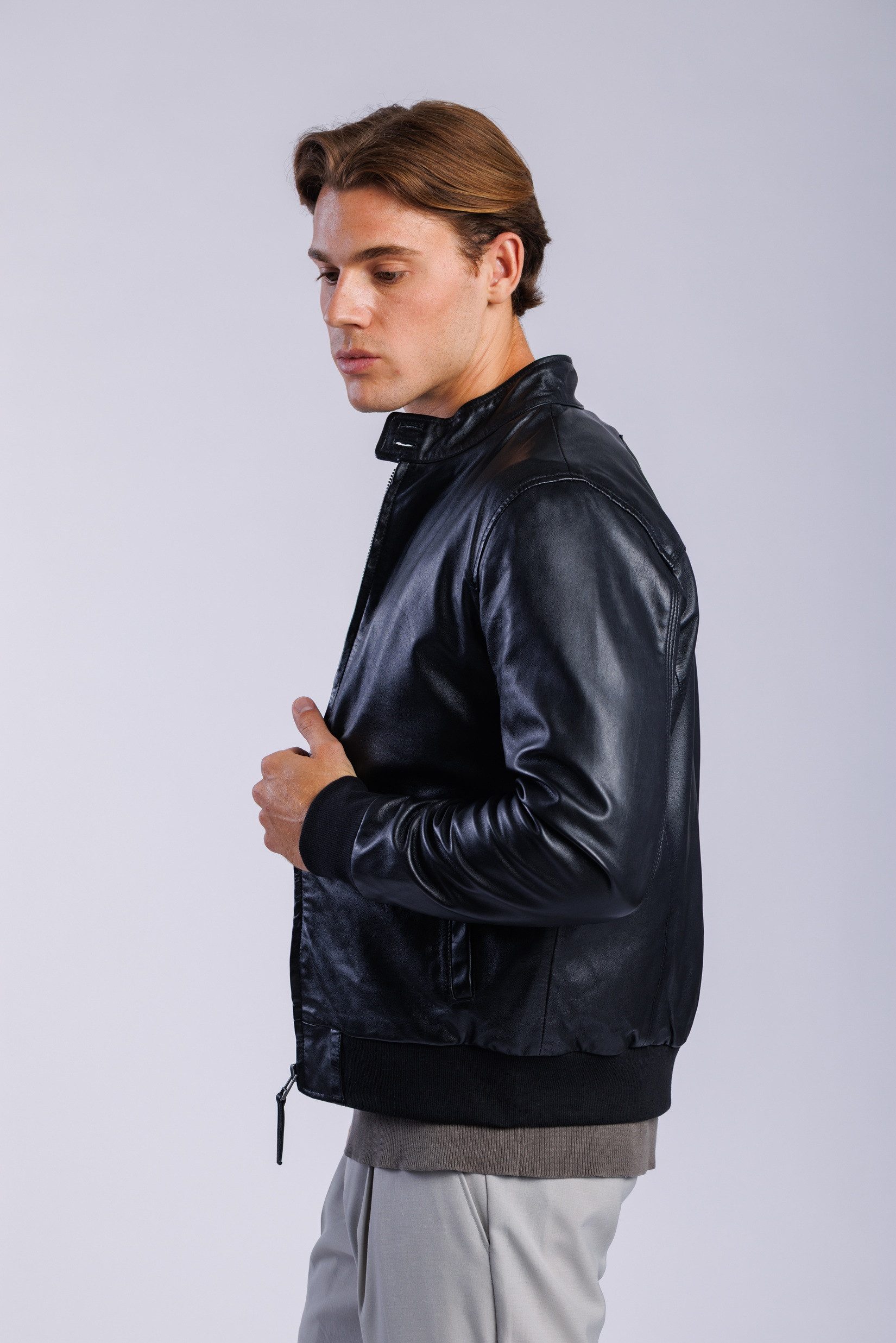Freaky Nation Lederjacke Fenno-FN SSW