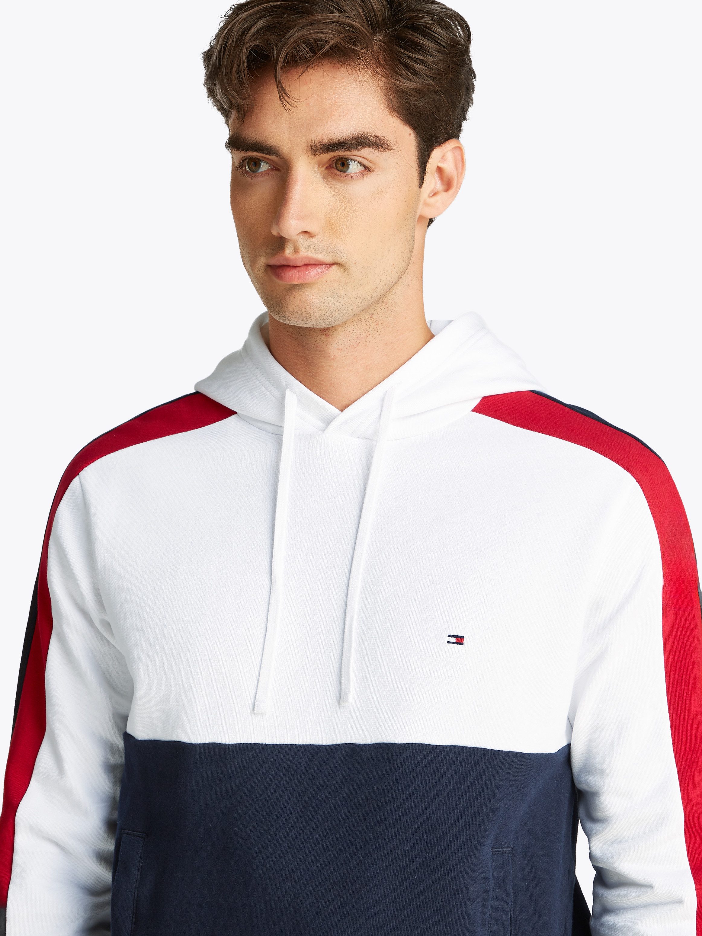 Tommy Hilfiger Hoodie GLOBAL STRIPE BLOCK günstig online kaufen