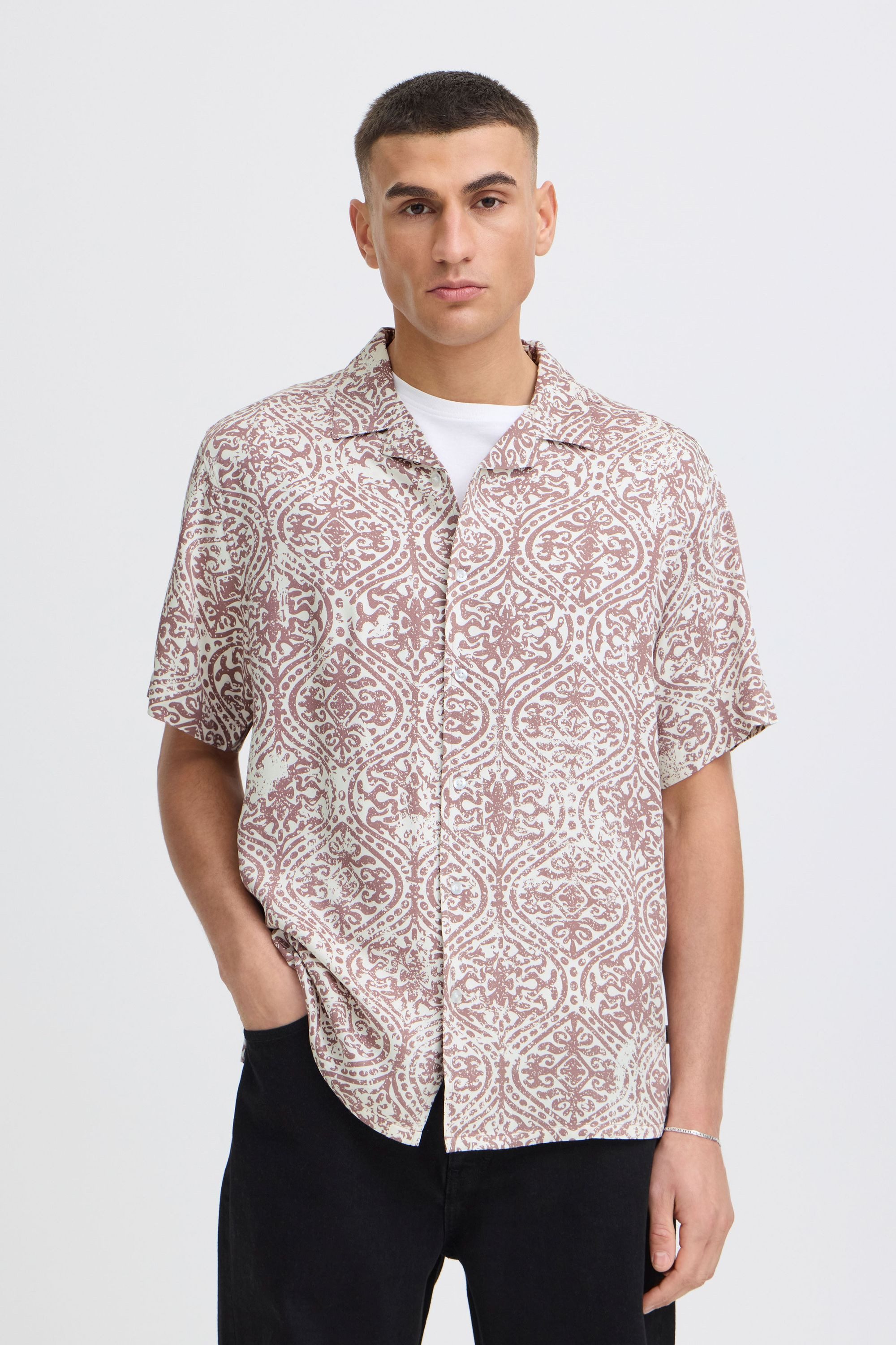 !Solid Kurzarmhemd SDUrkon Sommerliches Kurzarmhemd mit klassischem Hemdkragen