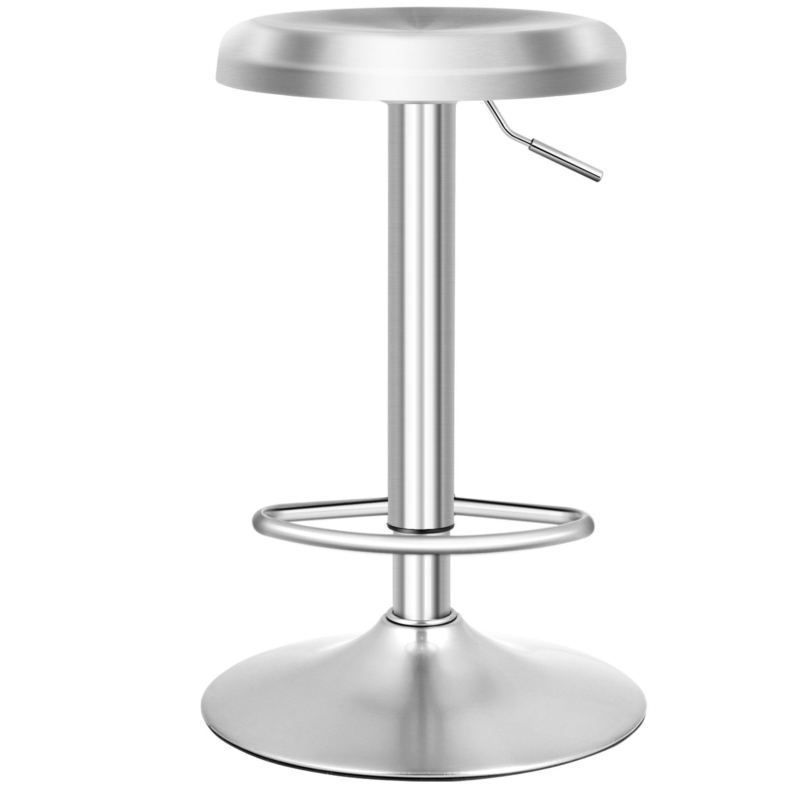 KOMFOTTEU Barhocker, Barstuhl höhenverstellbar & 360° drehbar