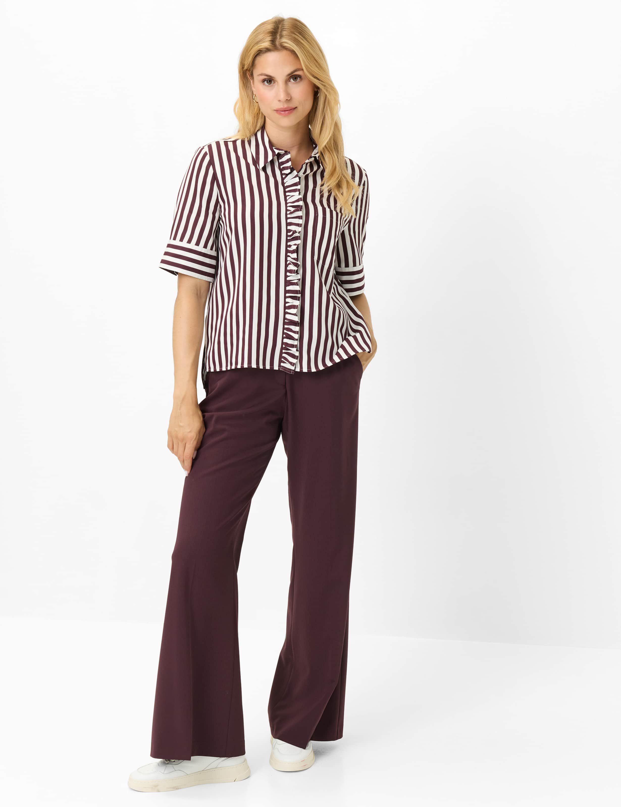 Brax Klassische Bluse Style VICA FRIL Bluse im hochwertigen Viskosemix – Bild 3 von 5