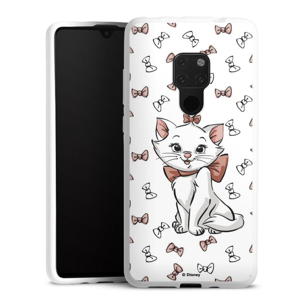 DeinDesign Handyhülle Aristocats Marie Disney Katze Marie Shy, Huawei Mate 20 Silikon Hülle Bumper Case Handy Schutzhülle