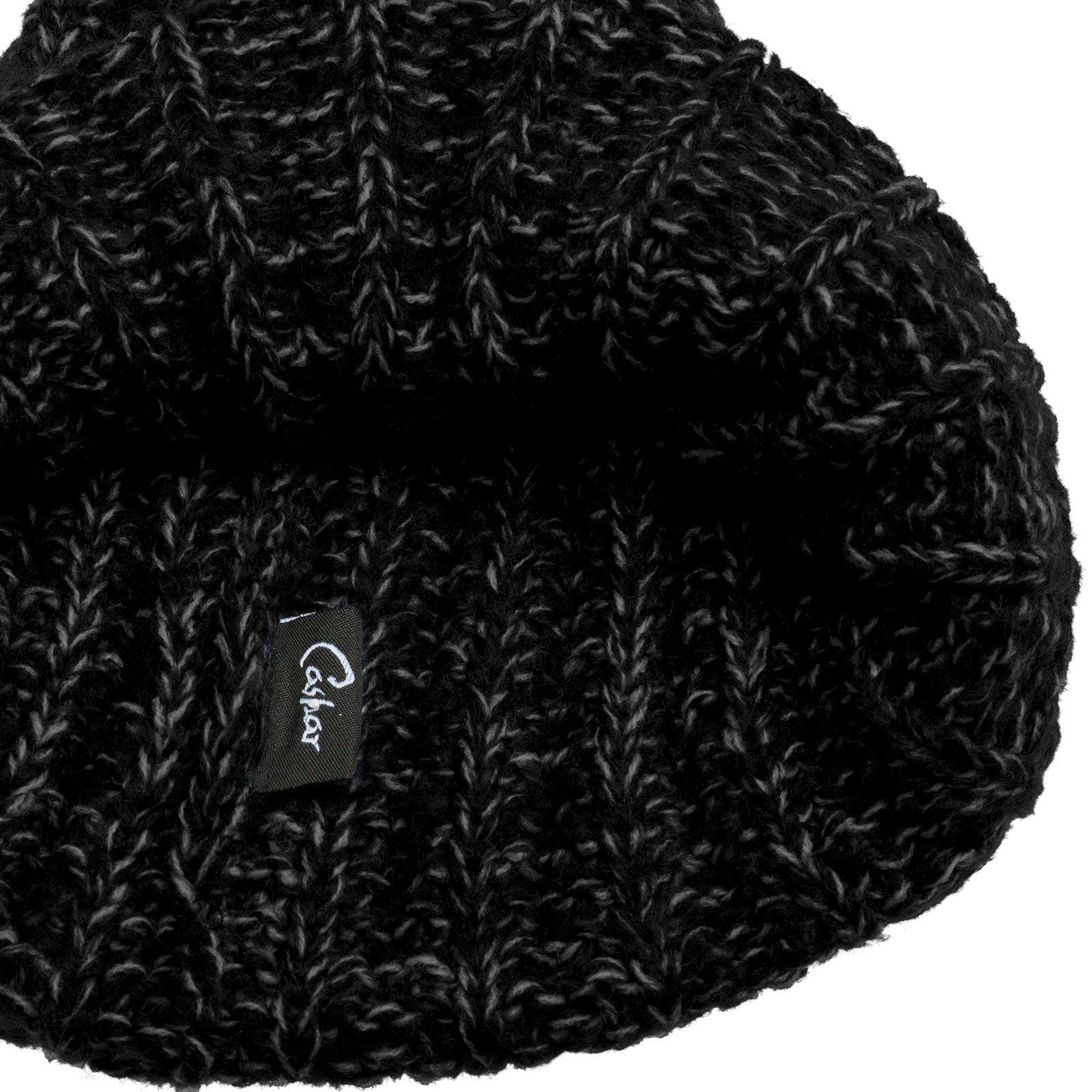 Caspar Bommelmütze MU087 klassische Damen Winter Bommelmütze günstig online kaufen