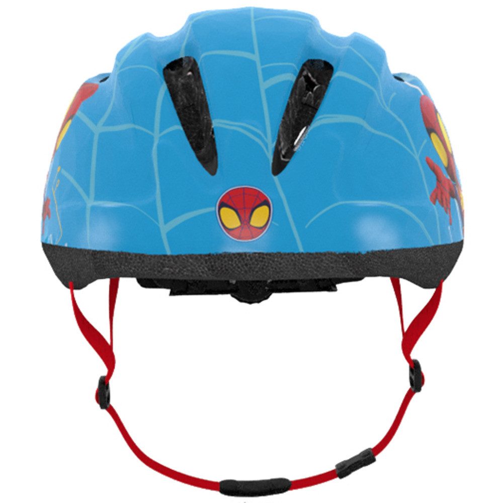 Seven Polska Kinderfahrradhelm "SPIDEY", S: 48-52cm, ca. 2 - 5.5 Jahre, Spiderman-Junior