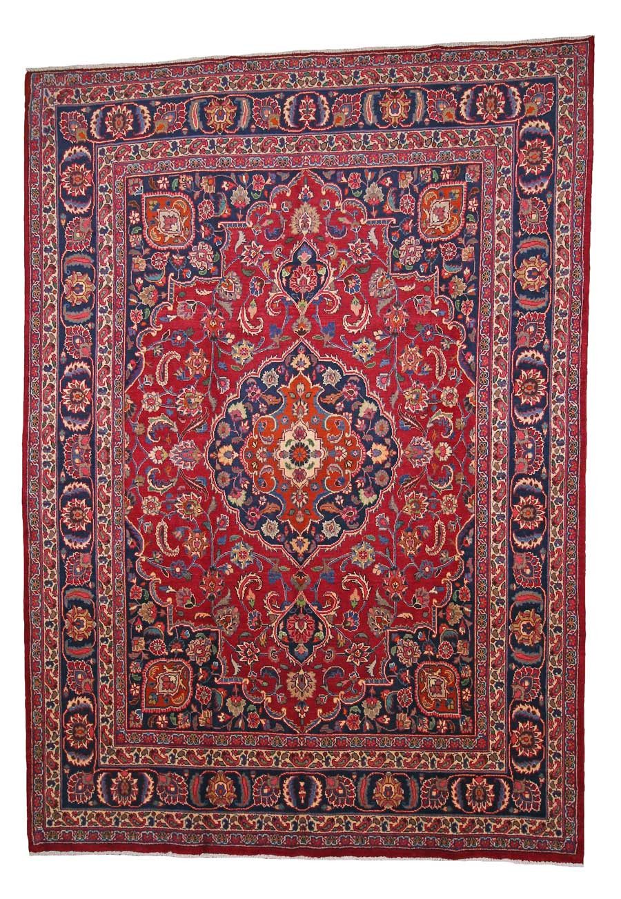 Orientteppich Perserteppich Maschhad 342 x 240 cm