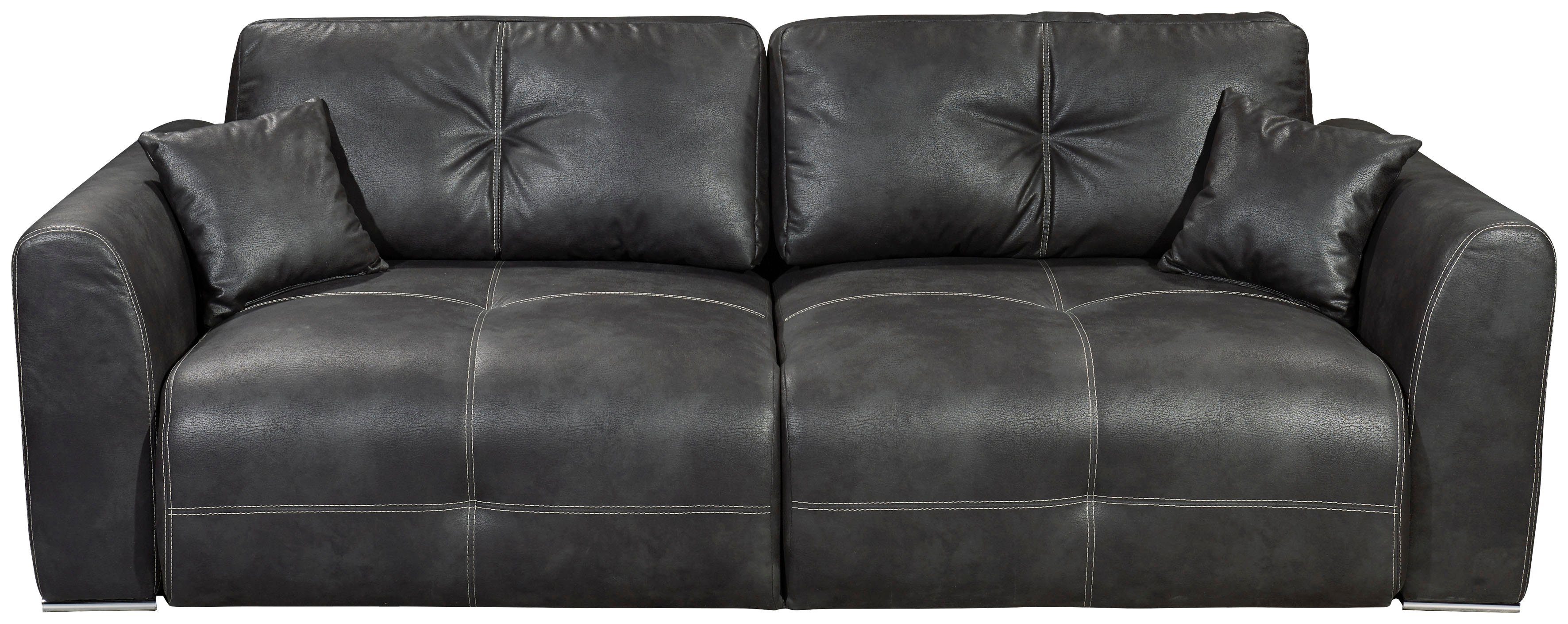ED EXCITING DESIGN Schlafsofa Dolan, mit Bettkasten & 2 Zierkissen