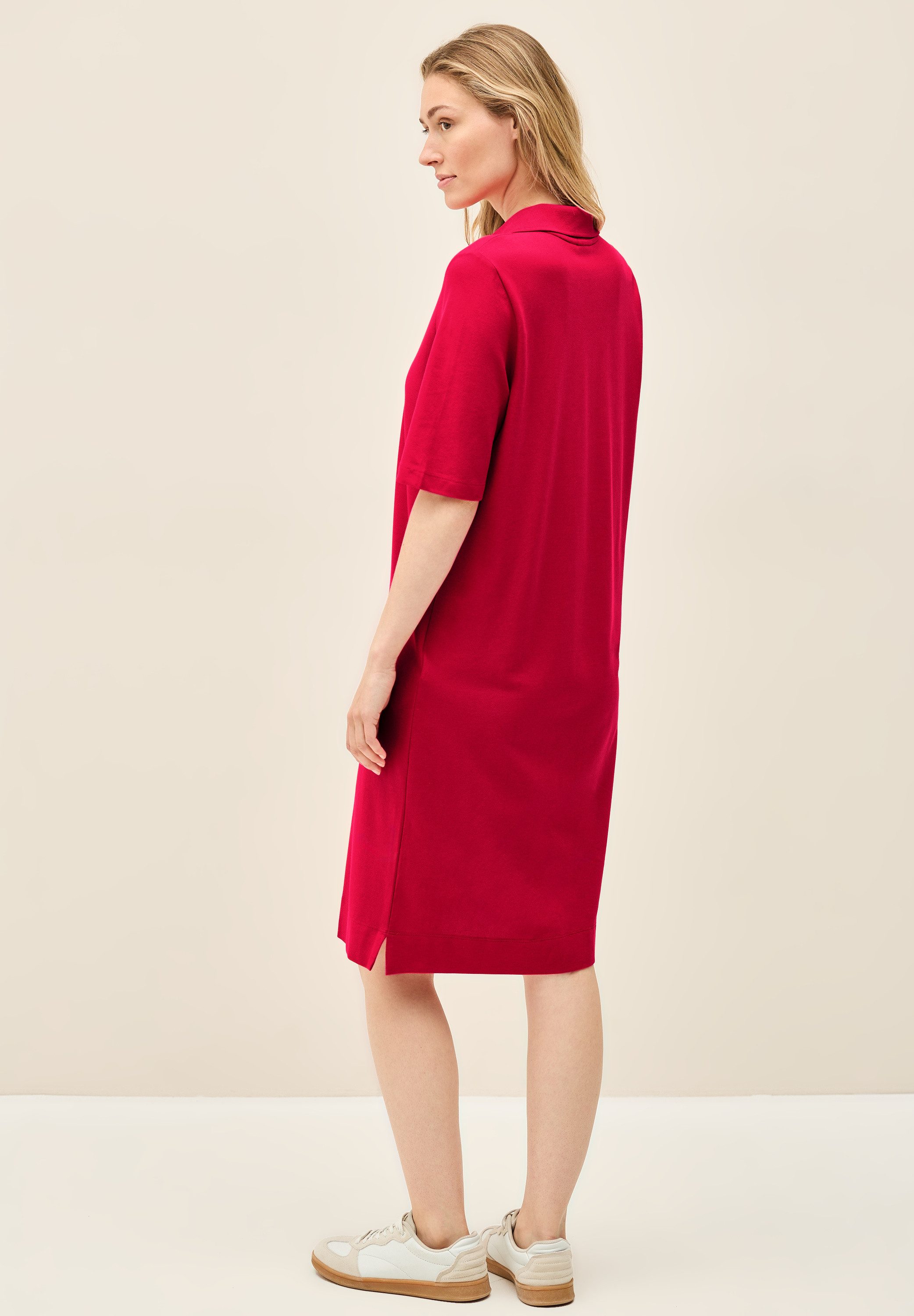 CECIL Polokleid Sommerkleid mit Schriftzug günstig online kaufen