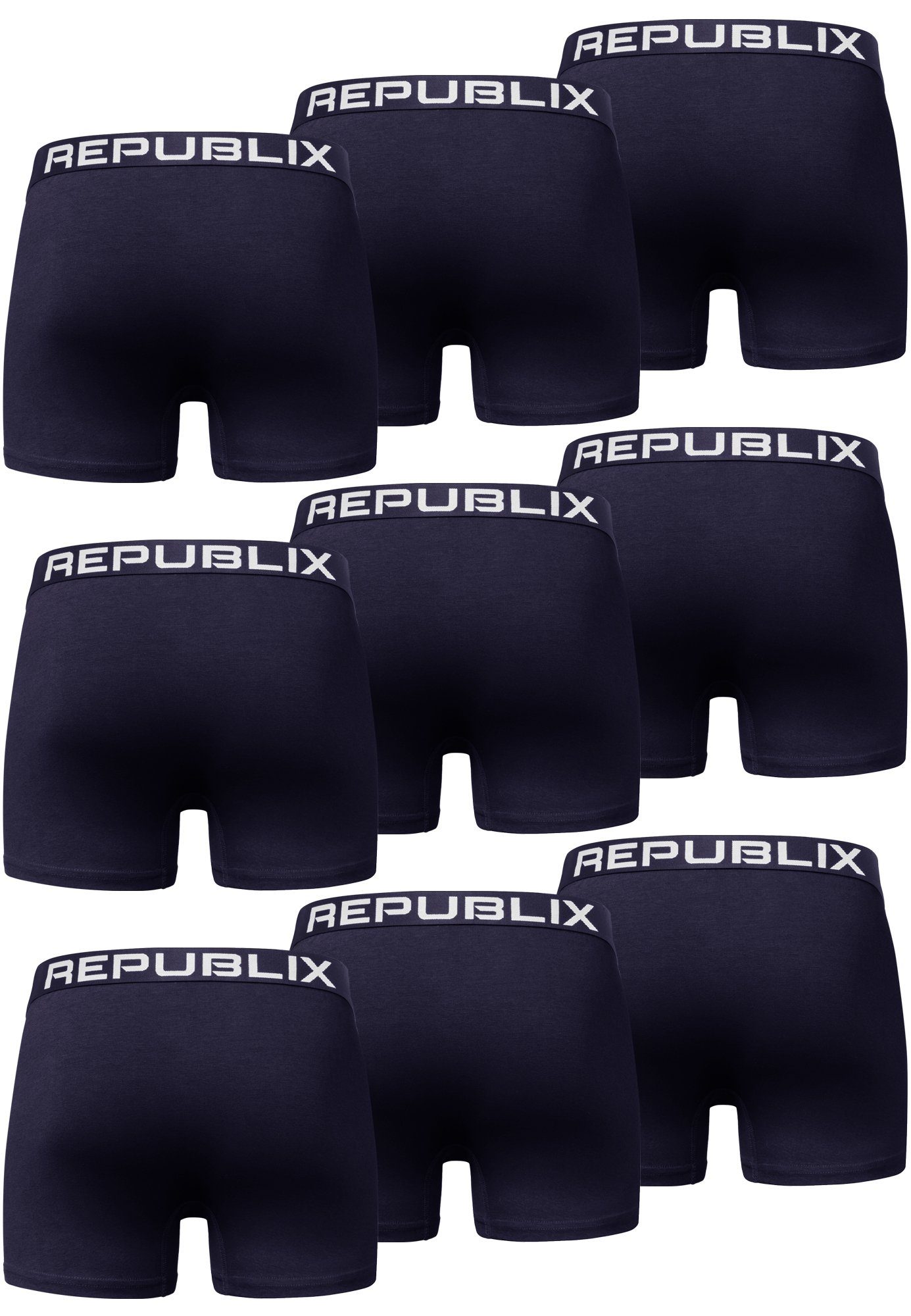REPUBLIX Boxershorts JOSPEH (9er-Pack) Herren Baumwolle Männer Unterhose Un günstig online kaufen