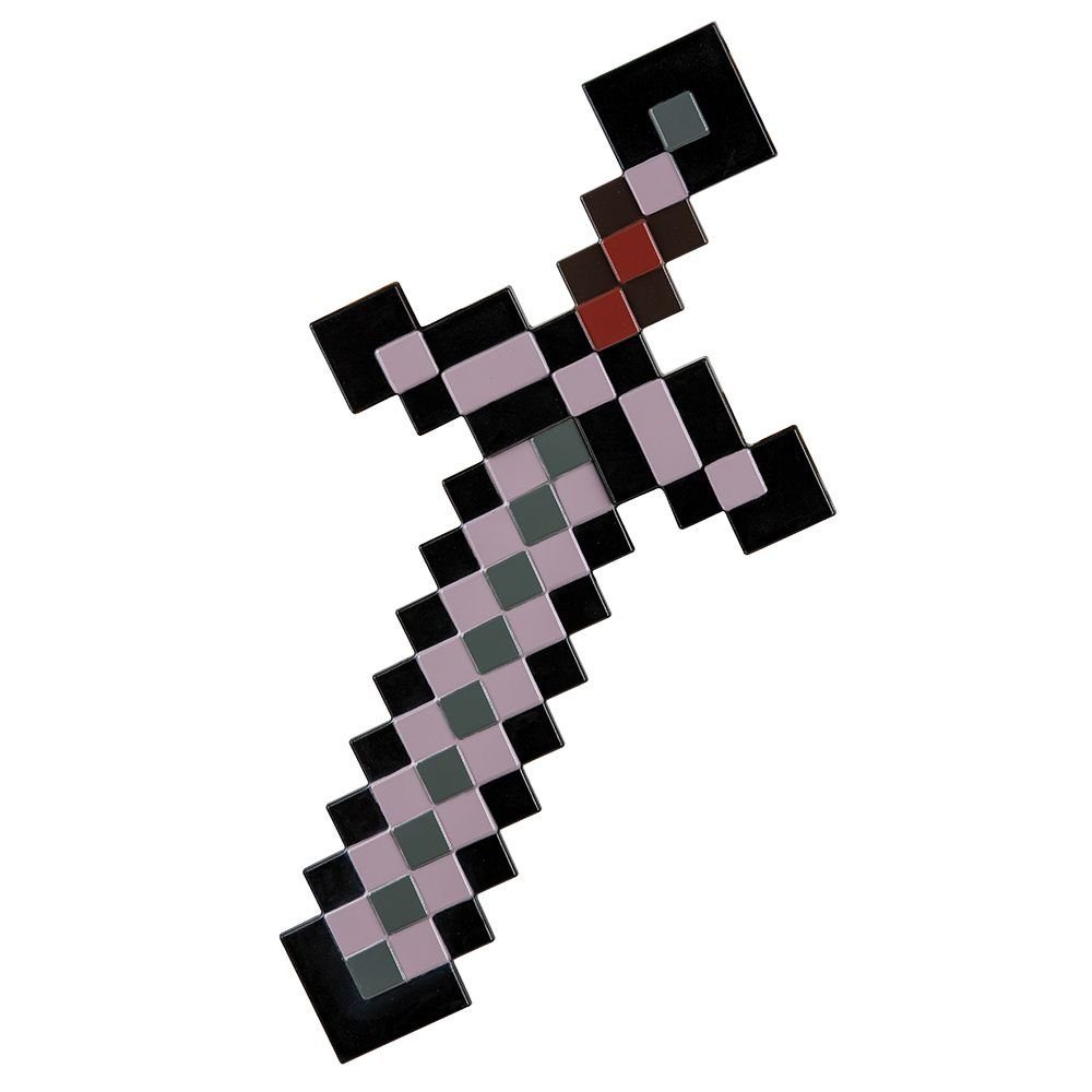 Disguise Spielzeug-Schwert Netherschwert Minecraft Replik 1:1 Nether Schwert sword 51 cm XXL