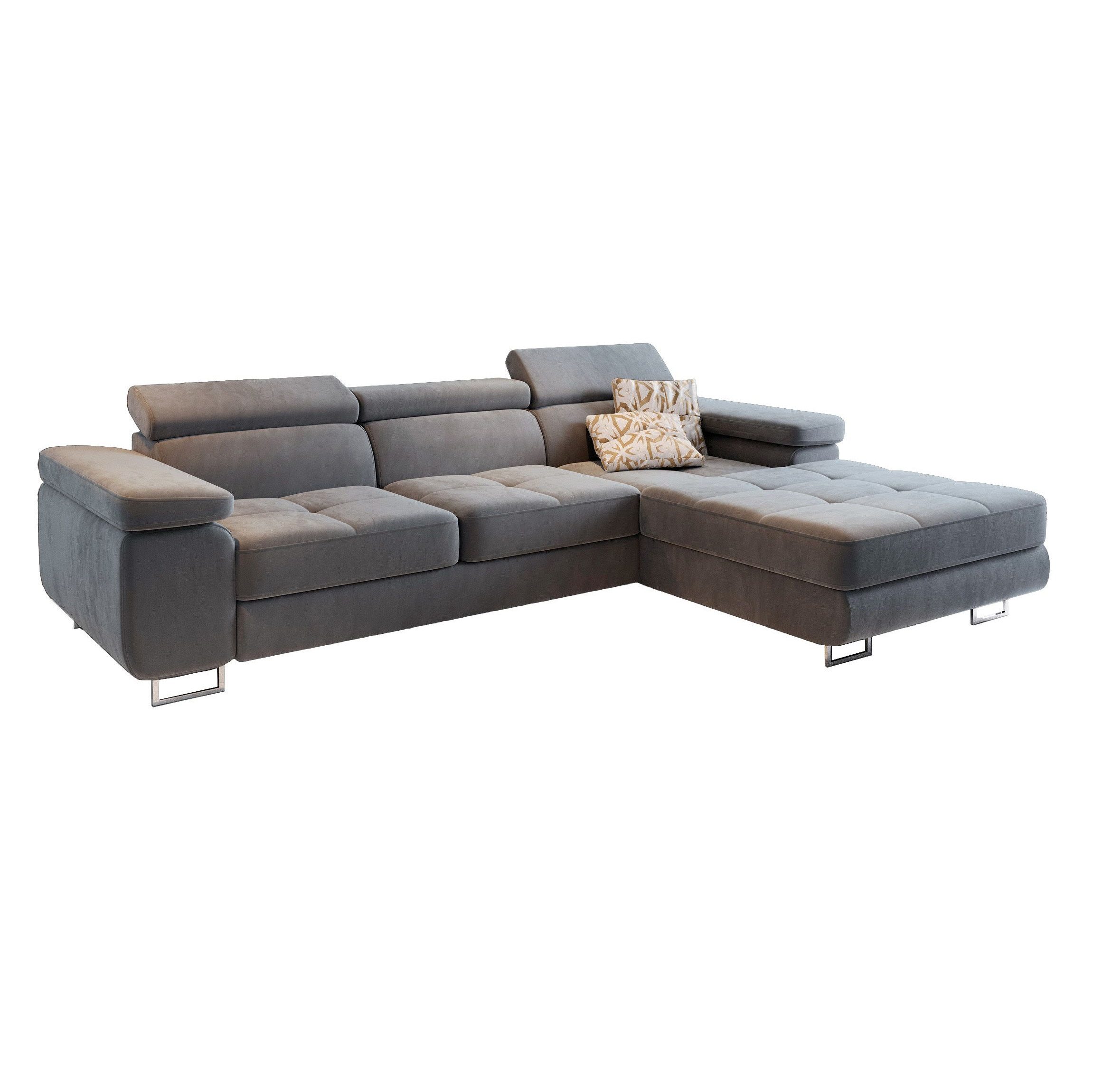 Masseno Ecksofa ELMA mit Schlaffunktion L-Form, günstig online kaufen