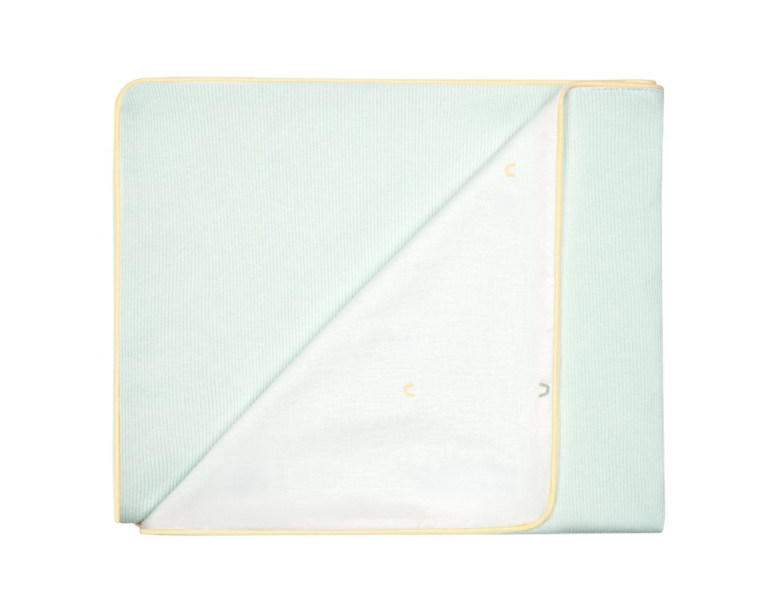 Babydecke Baby-Sommerdecke 100 x 80 cm, Kikkaboo, 100% Baumwolle, Wendedecke, ab Geburt