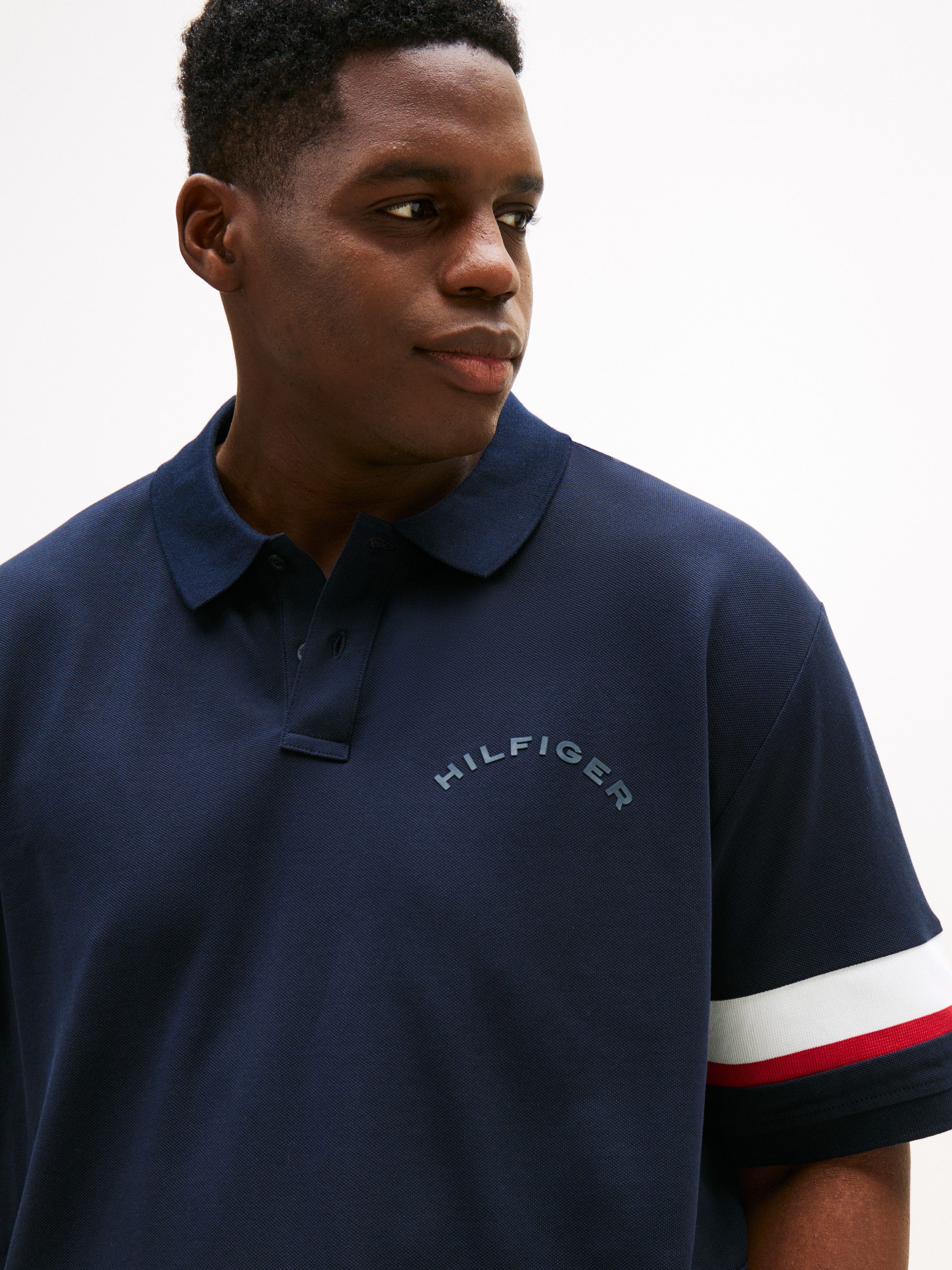 Tommy Hilfiger Big & Tall Poloshirt SLEEVE TAPE POLO Große Größen günstig online kaufen