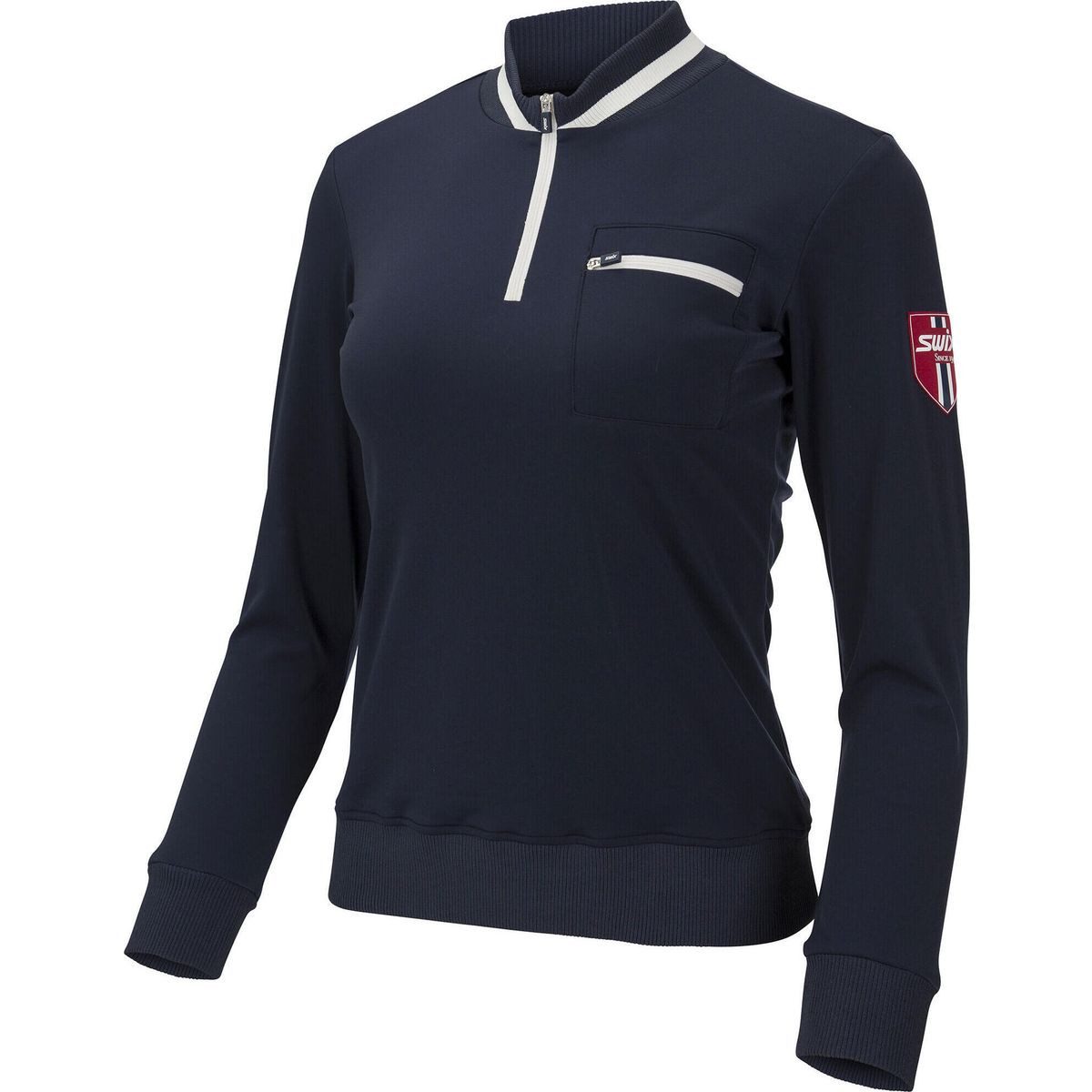 Swix Fleecejacke Blizzard Jumper W Moderner Damenpullover mit elastischer, isolierender Schicht für