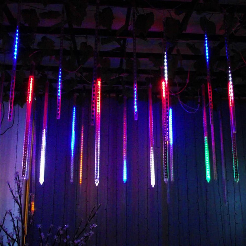 30cm LED-Lichterkette RGB-Farben [Rot/Blau/Grün]; Dämmerungssensor MCE412, Ketten; Maclean in 8x