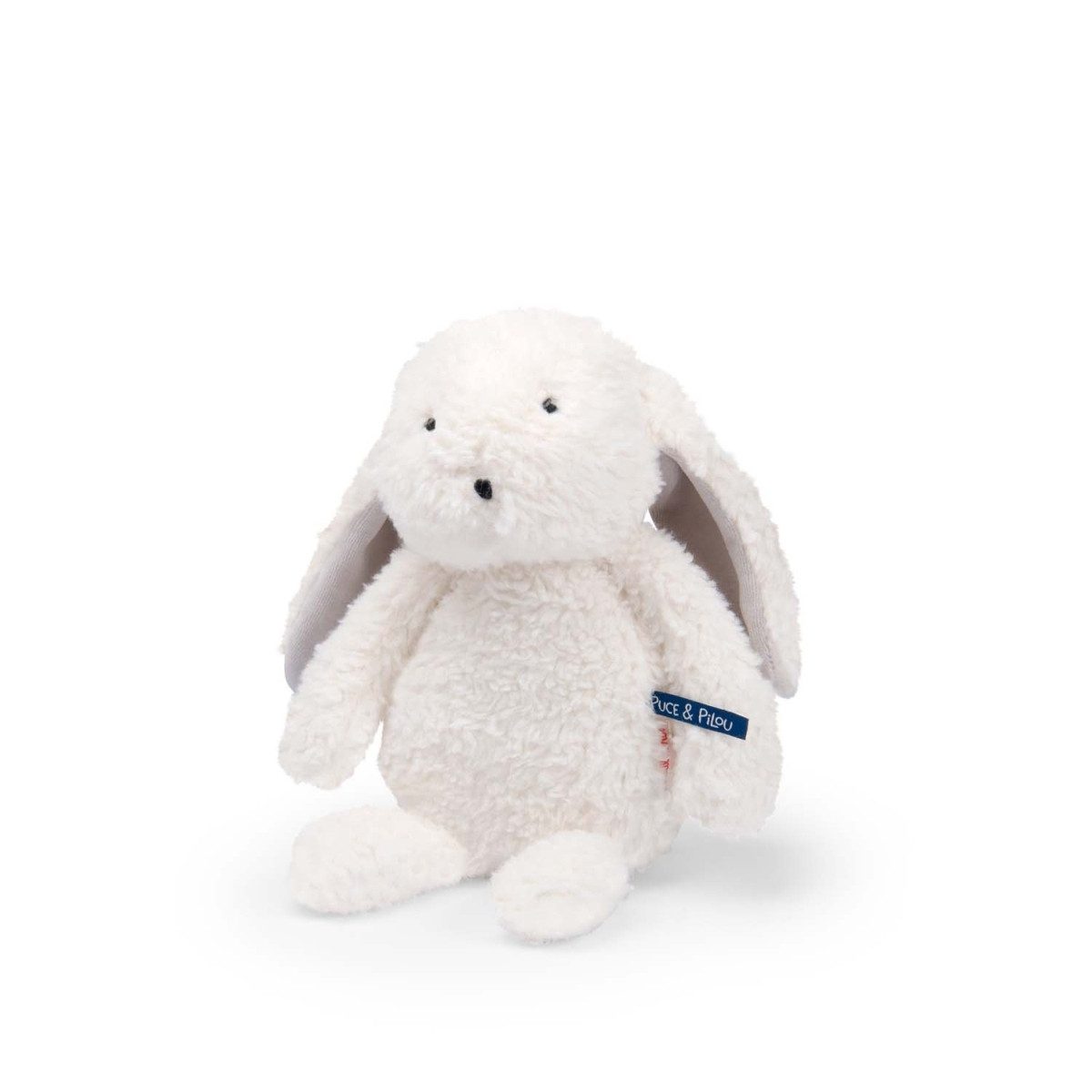Moulin Roty Kuscheltier Puce&Pilou Kuscheltier Hase mit Leuchtfunktion weicher Begleiter für (1-St)