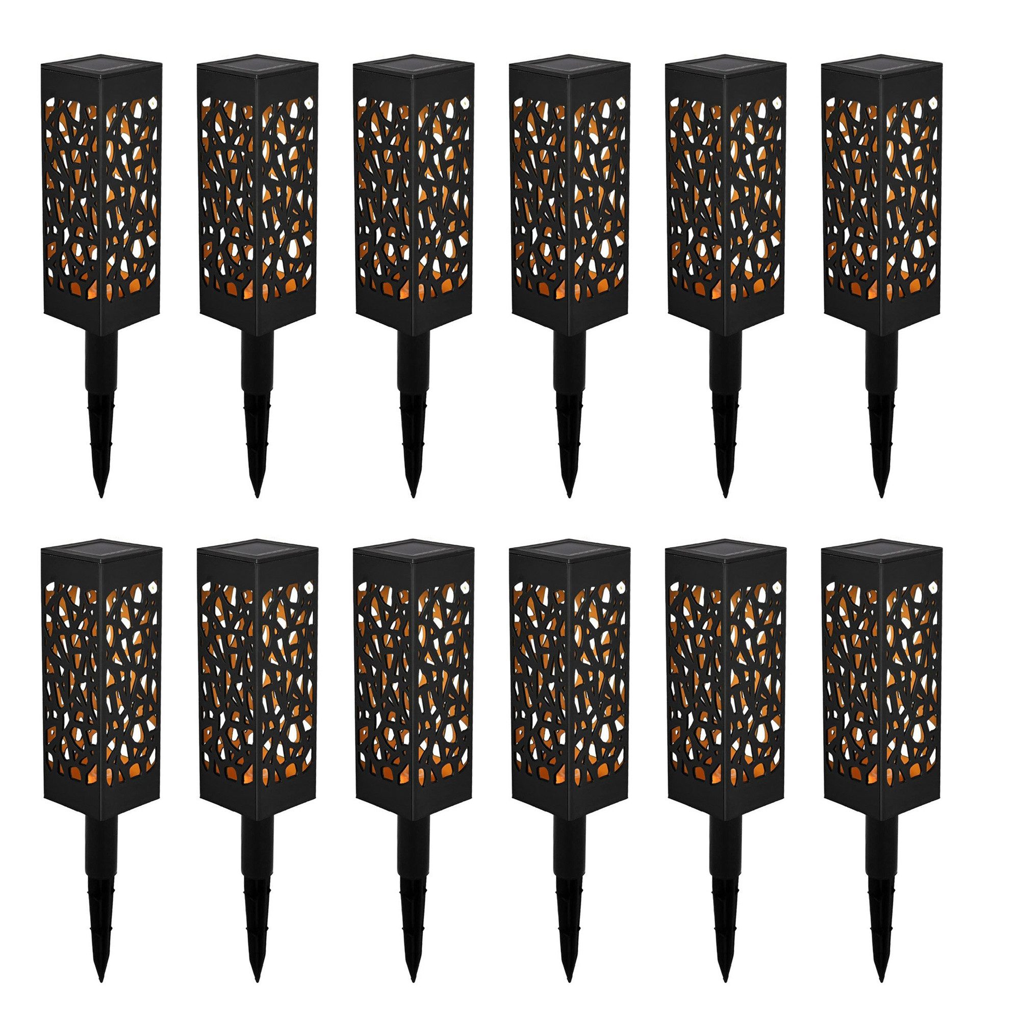 LED Gartenleuchte LED Solarleuchte für den Außenbereich, Solarlampen Solar-Außenleuchte