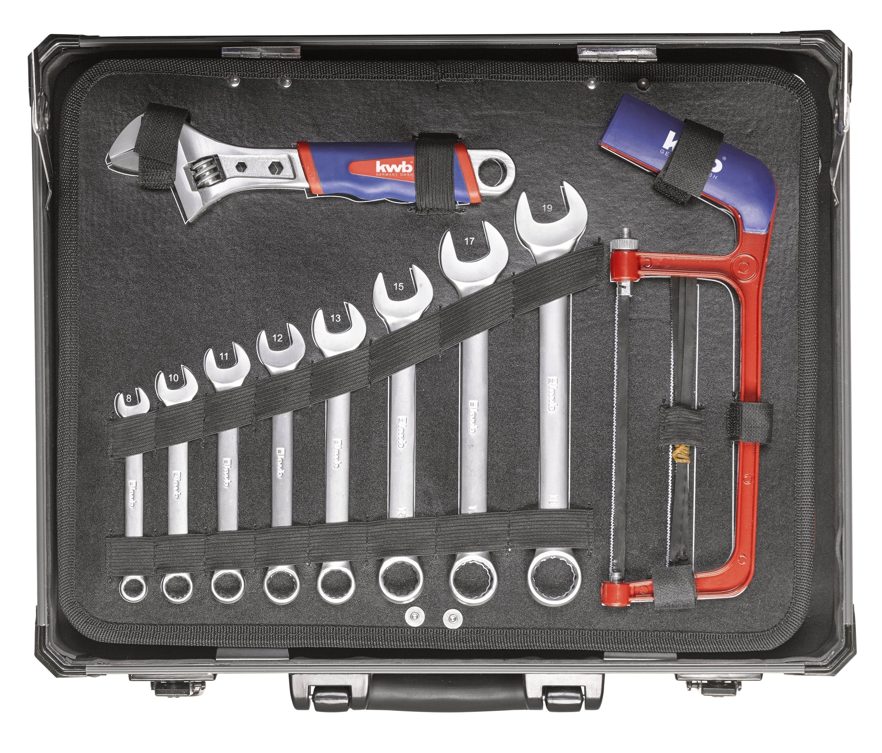 129-teilig, hochwe und Werkzeugset, Werkzeug-Set, kwb / gefüllt, robust Werkzeug-Koffer