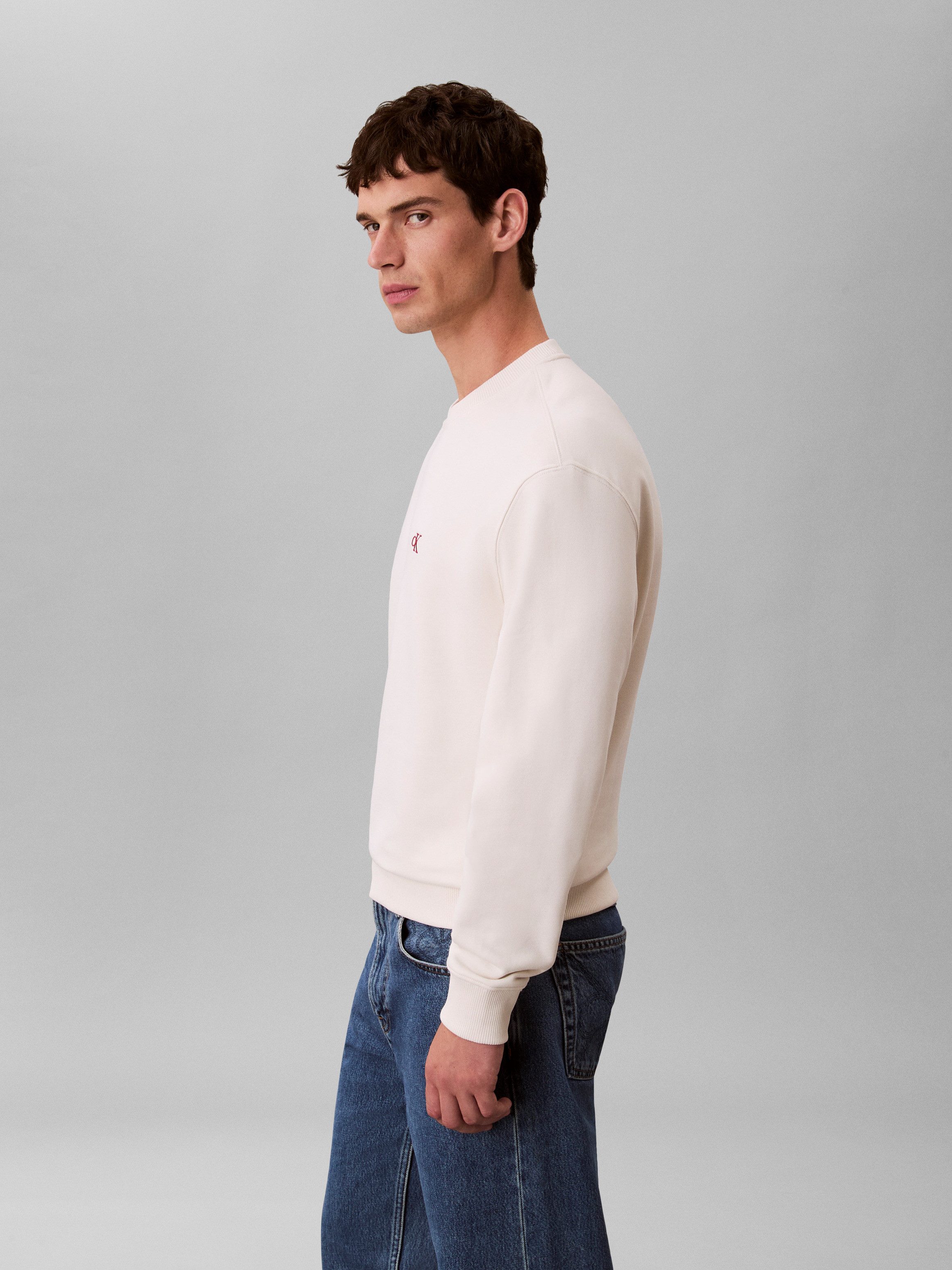 Calvin Klein Jeans Sweatshirt Regular fit mit Rundhalsausschnitt