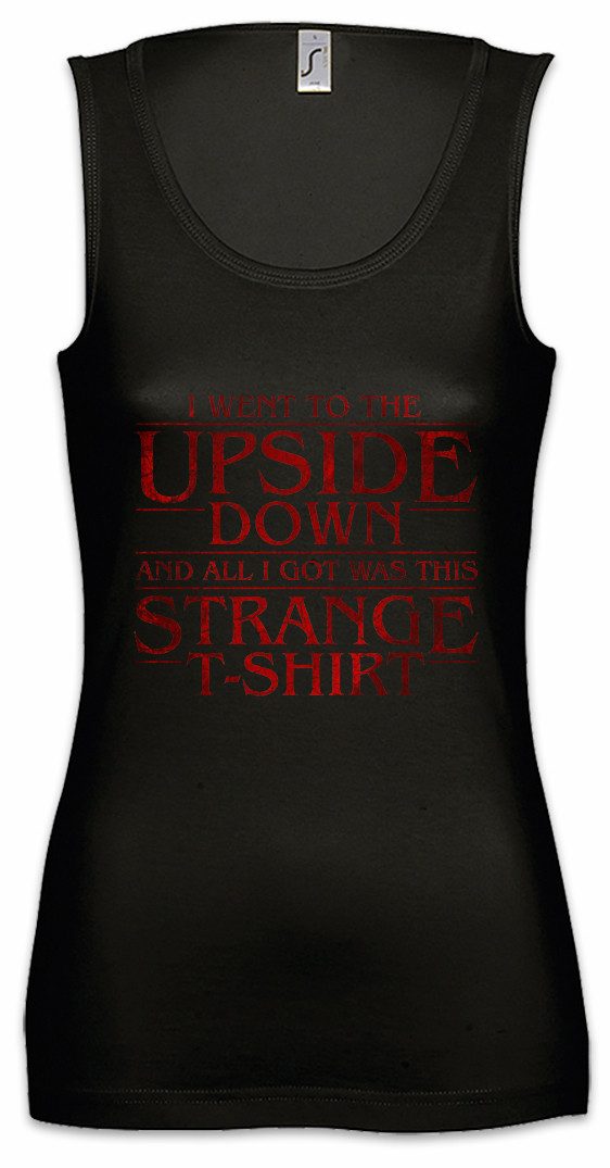 Tanktop I Went To The Upside Down Ärmelloses Damen T-Shirt Horror Stranger