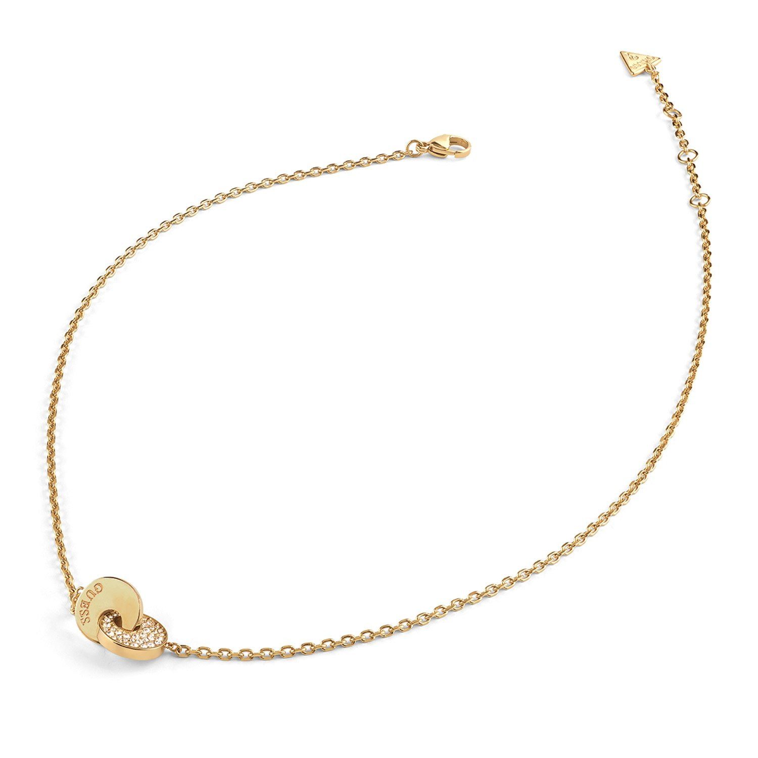 Guess Kette mit Anhänger Two Links Pav�...