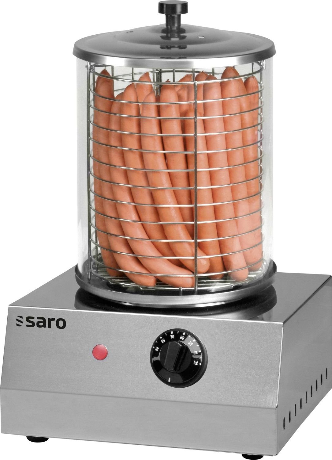 Saro Hotdog-Maker Hot Dog Maker, Würstchenwärmer, Hot Dog Steamer - Modell CS-100