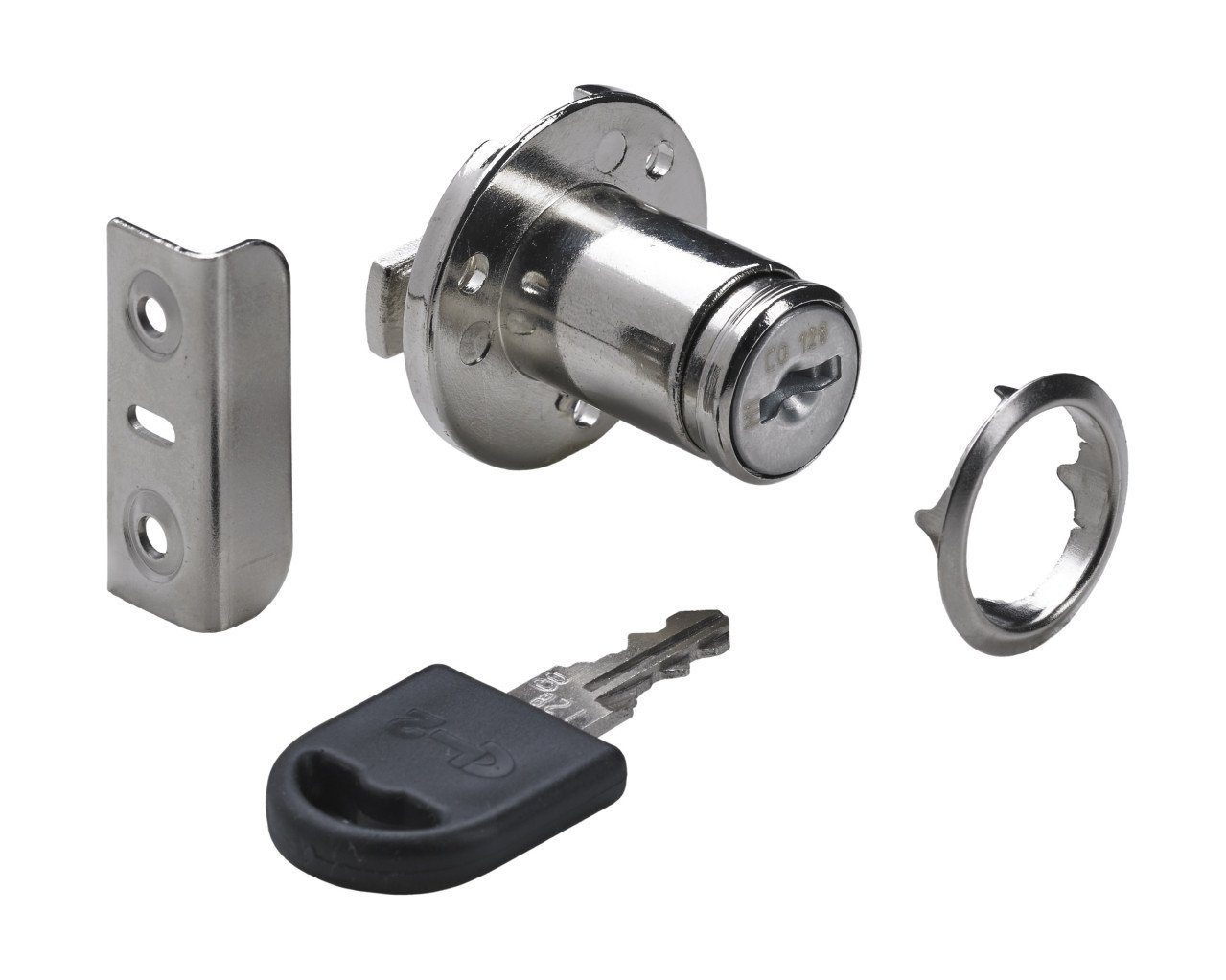 Hettich Möbelbeschlag Hettich Zylinder-Klappenschloss Zylinder Ø 18 mm