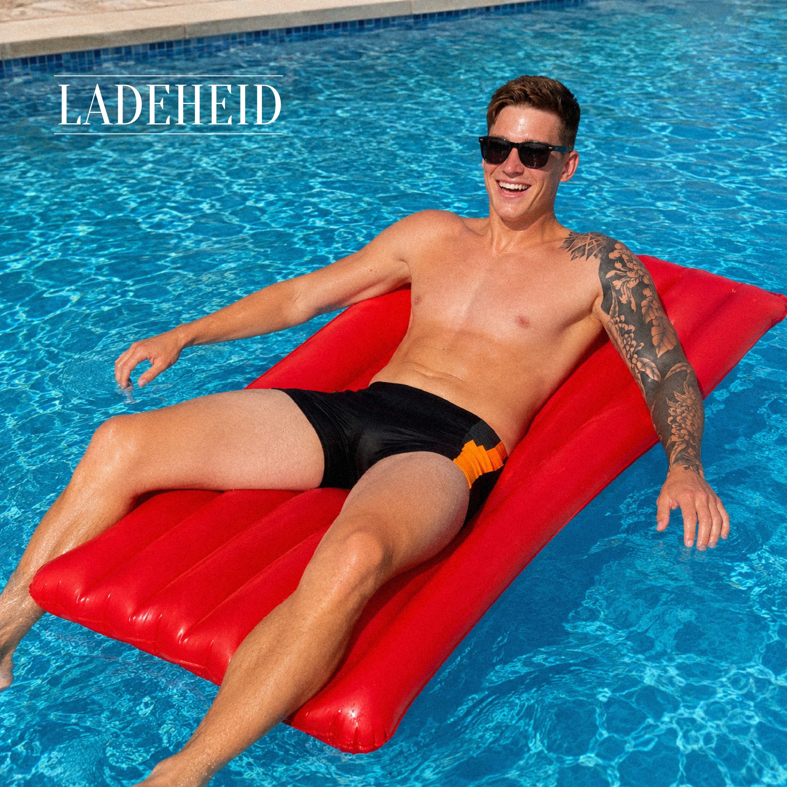 Ladeheid Badeshorts Badehose für Herren Schwimmhose LA40-255