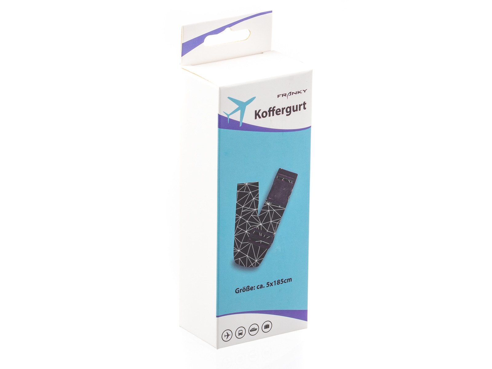 Franky Koffergurt Koffergurt KG5 Gepäckgurt, (1-tlg), Koffergurt