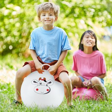 relaxdays Hüpfball Hüpfball für Kinder mit Tiermotiv, Bär