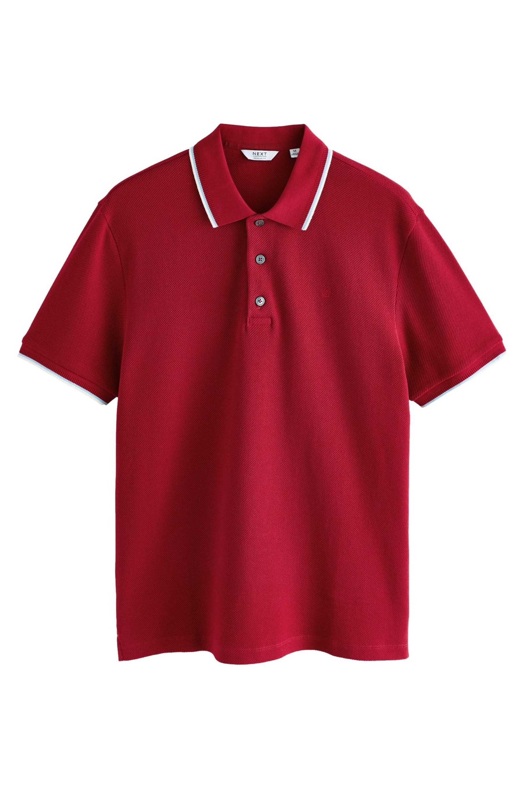 Poloshirt Poloshirt mit breitem Bruststreifen