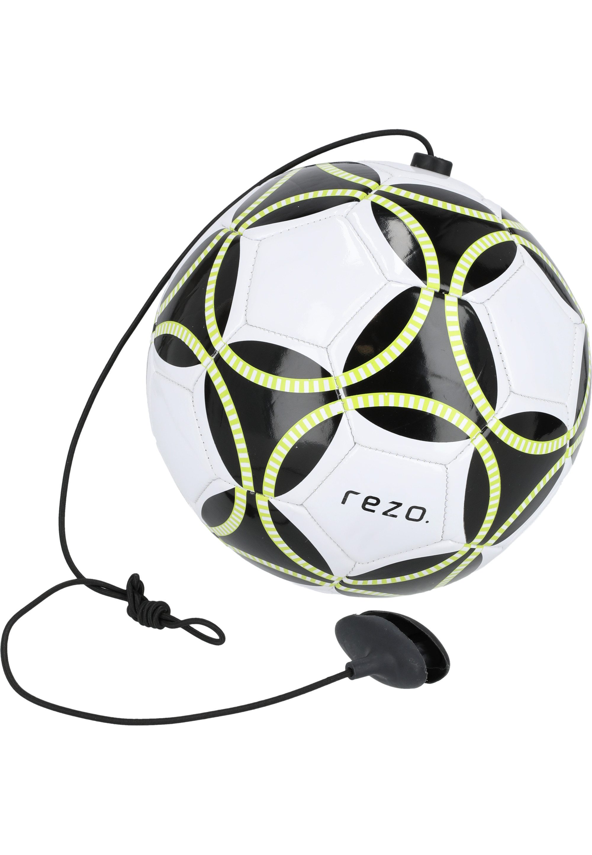 Fußball Football w/Elastic Strap White